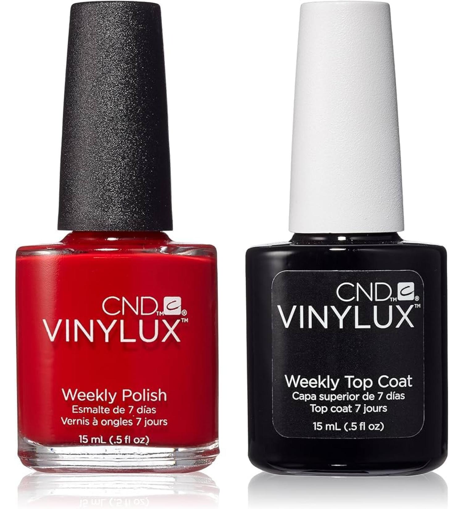 Vinylux Duo Top Coat Rouge Red