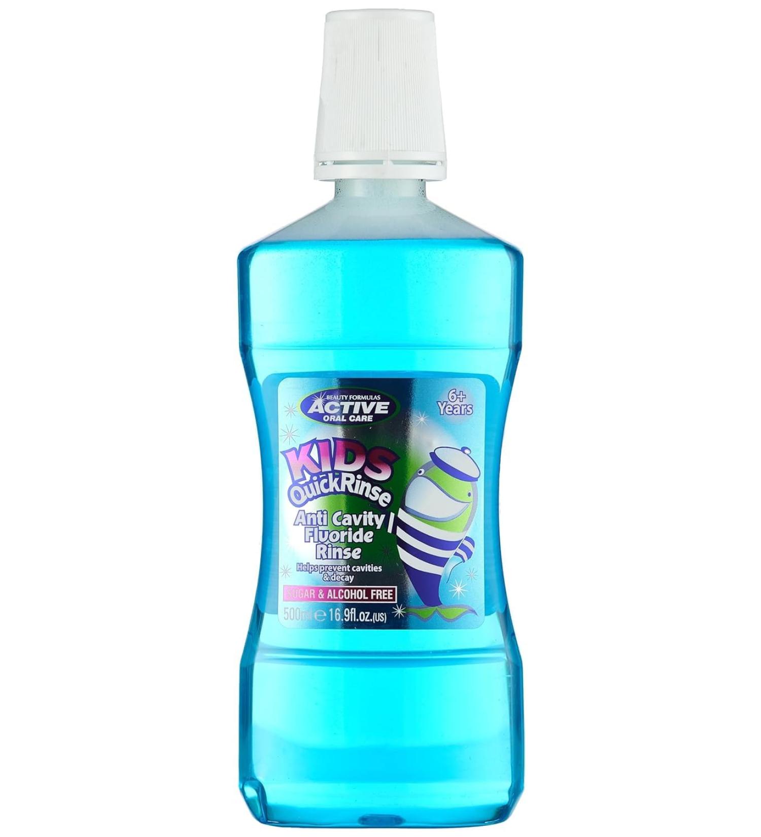  Beauty Formulas Active MOUTHRINSE Kids Quick Rinse 500 ml - Buy Online on GoSupps.com