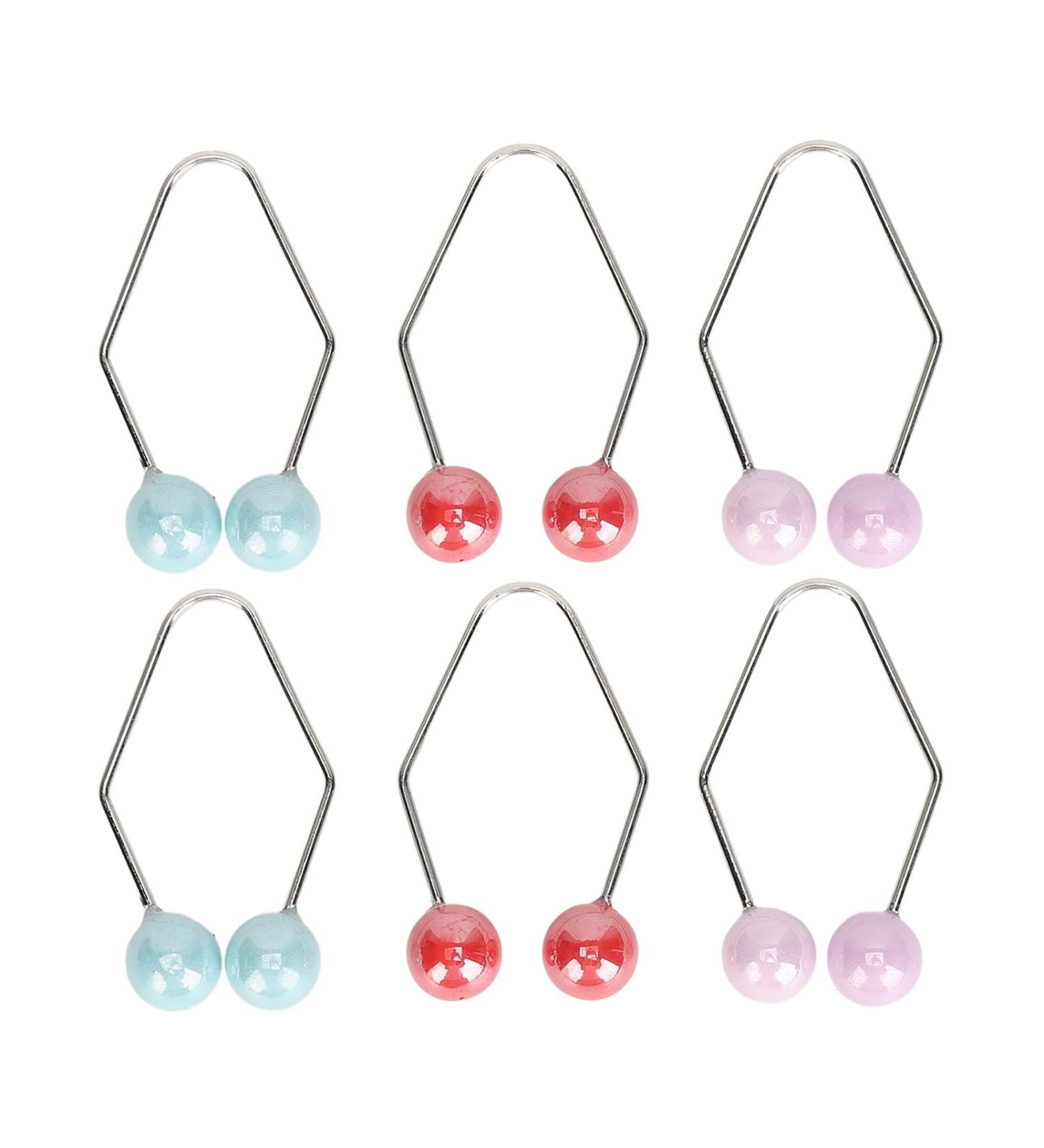 Dimple Maker 3 Pairs Dimple Makers for Cheeks Facial Muscle Training Piercing Frees Painless Alloy Dimple Maker Balls - Buy Online on GoSupps.com