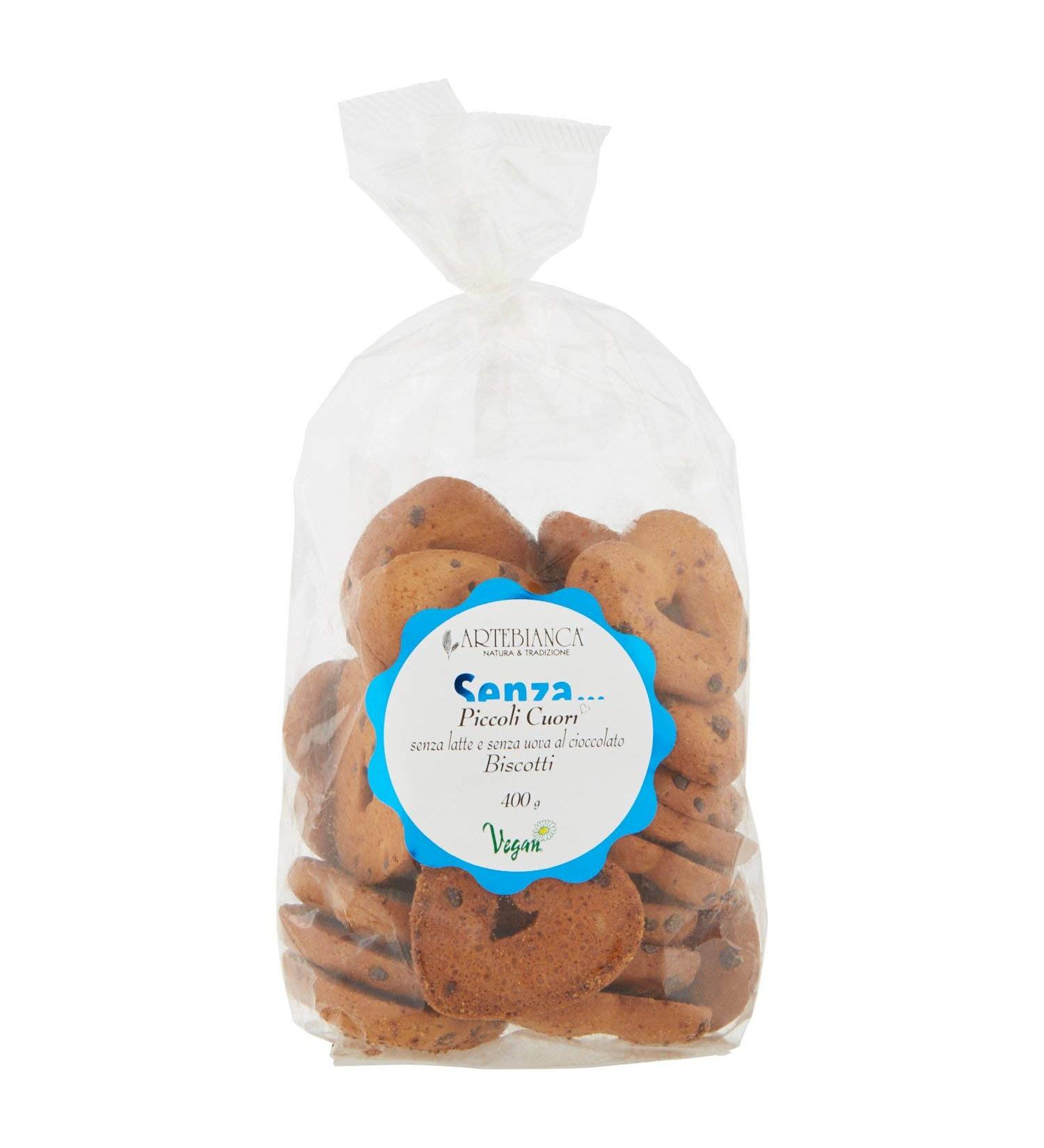  ARTEBIANCA Artebianca Dairy and Egg Free Chocolate Biscuits 400g - Buy Online on GoSupps.com