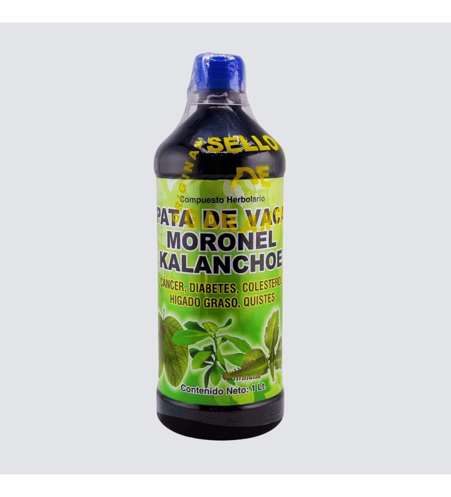 Pata de Vaca Moronel & Kalanchoe 100% Natural 33 oz (1 LT) Tonic Drink Dietary Supplement