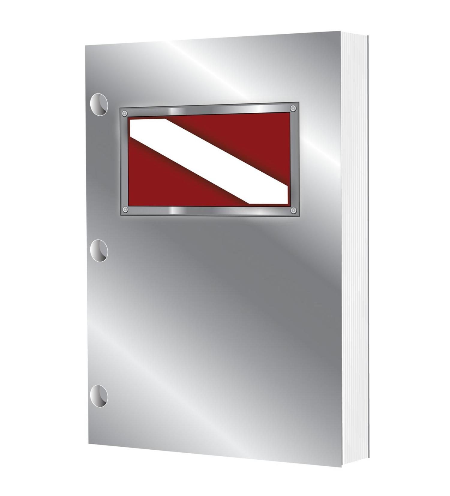 Red Dive Flag Scuba Diving Log Book | Dive Journal for Recording Adventures - Buy Online on GoSupps.com