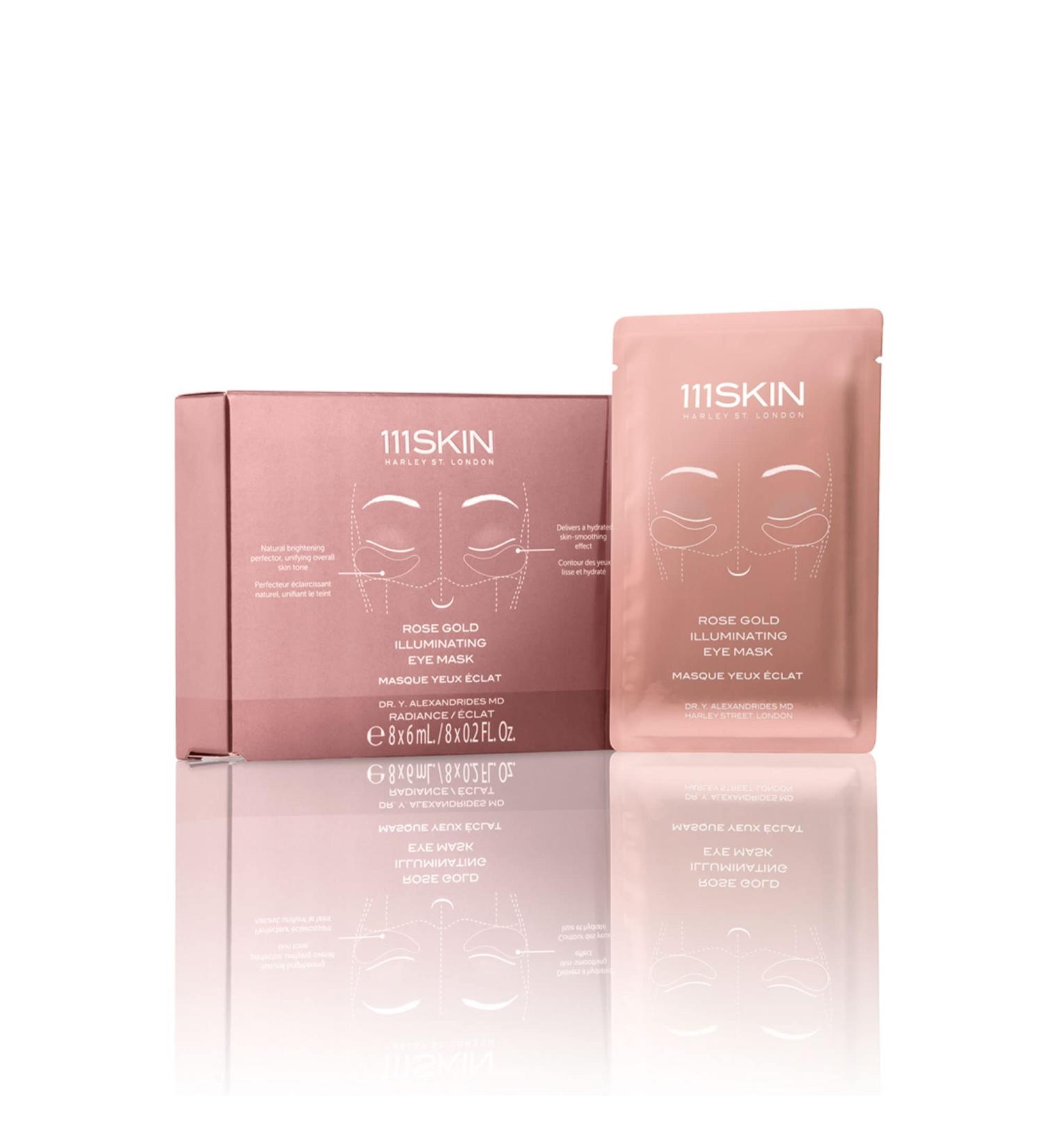 111SKIN Rose Gold Illuminating Eye Mask - Fragrance Free Targets Pigmentation Illuminates Under-Eyes | Set of 8 (0.2 oz) - International Shipping Available - Buy Online on GoSupps.com