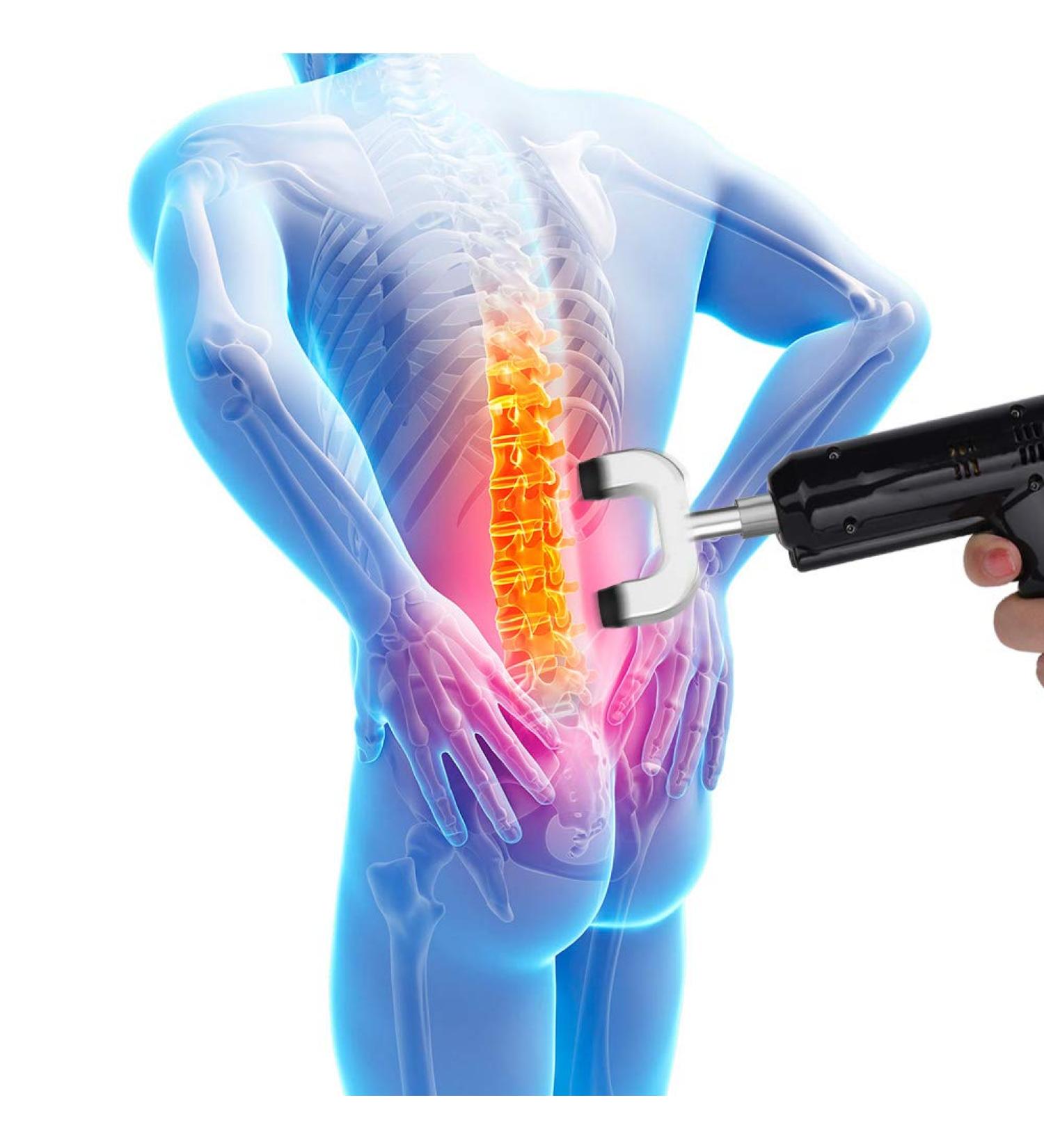 Electrical Spine Massager - 4 Head Chiropractic Device for Pain Relief & Adjustment - Buy Online on GoSupps.com