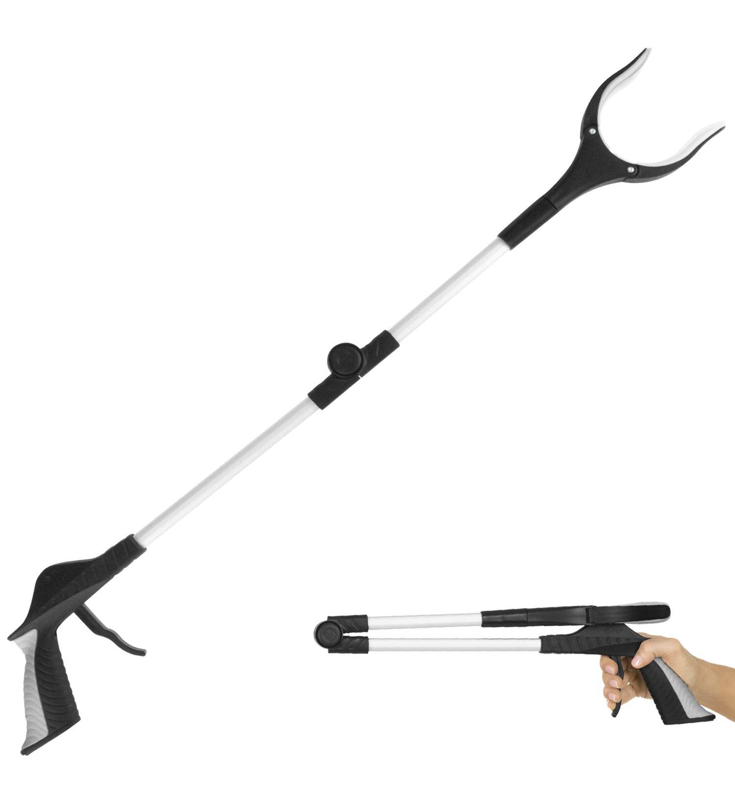 Vive Folding Reacher Grabber 32 Inch - Heavy Duty Mobility Grip Hand Aid - Buy Online on GoSupps.com