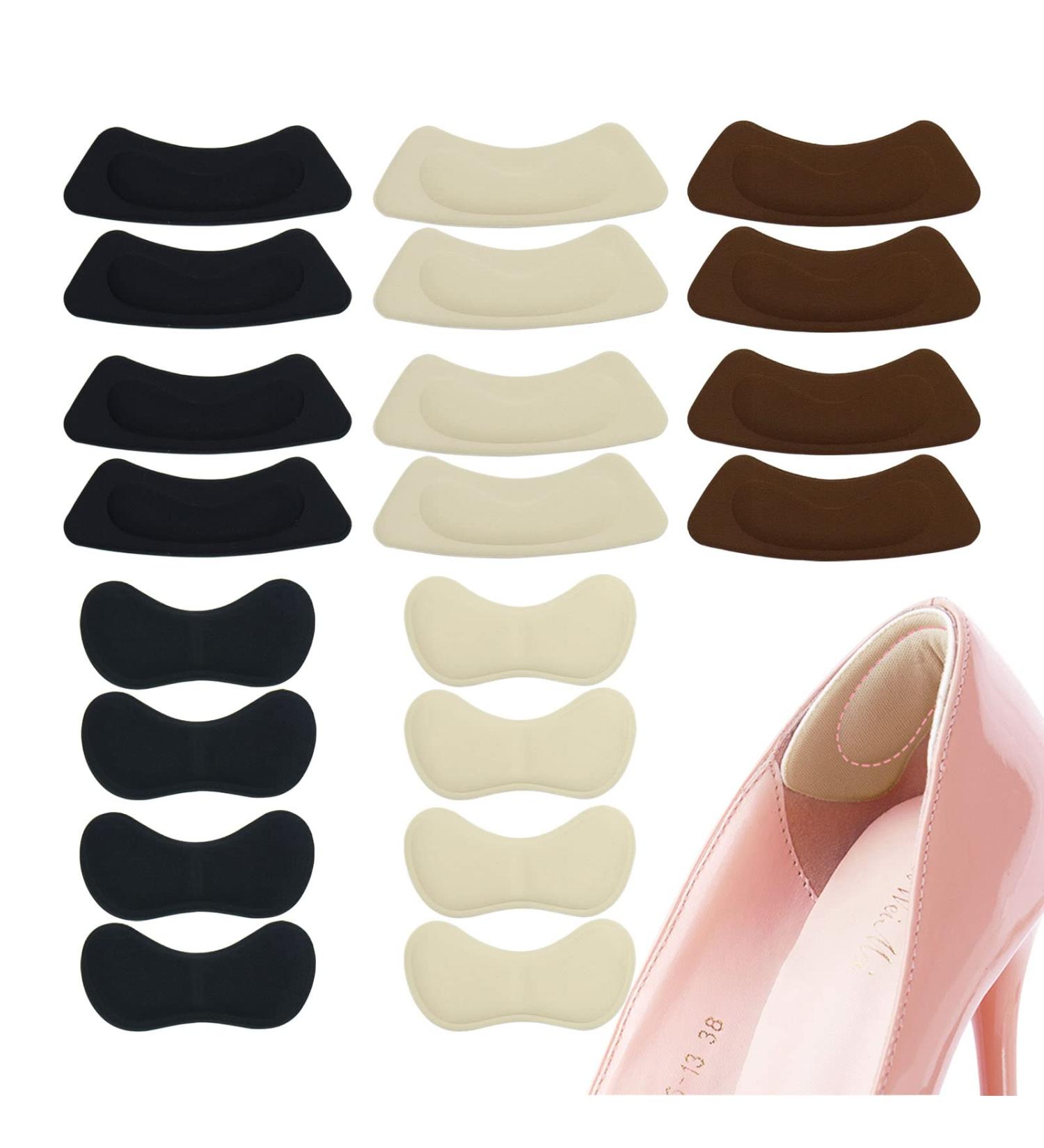 20 Pack Heel Grips Inserts for Women and Men - Improve Shoe Fit and Comfort, Prevent Heel Slip and Blisters - Buy Online on GoSupps.com
