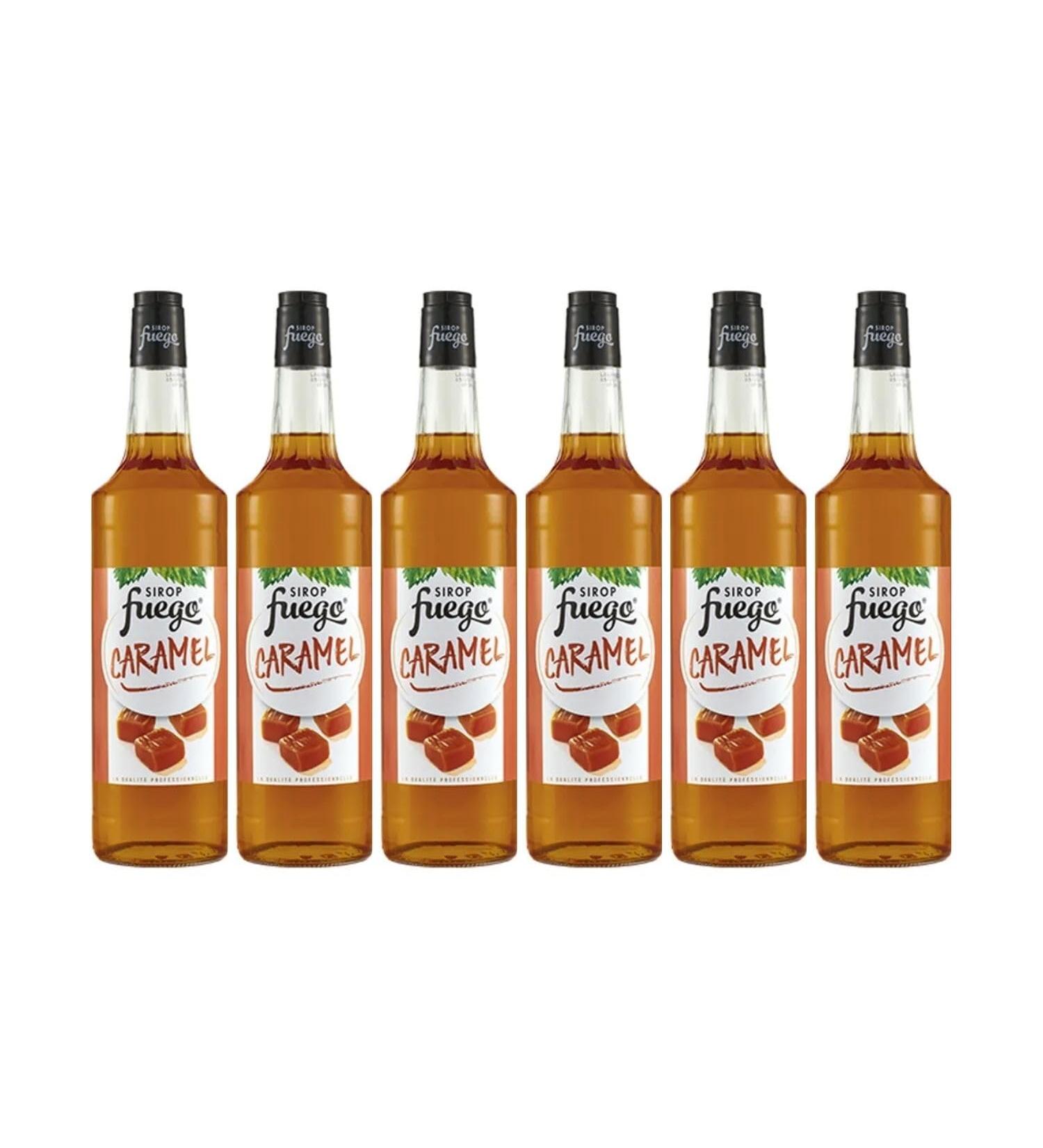 Fuego Caramel Syrup - 6 x 1L