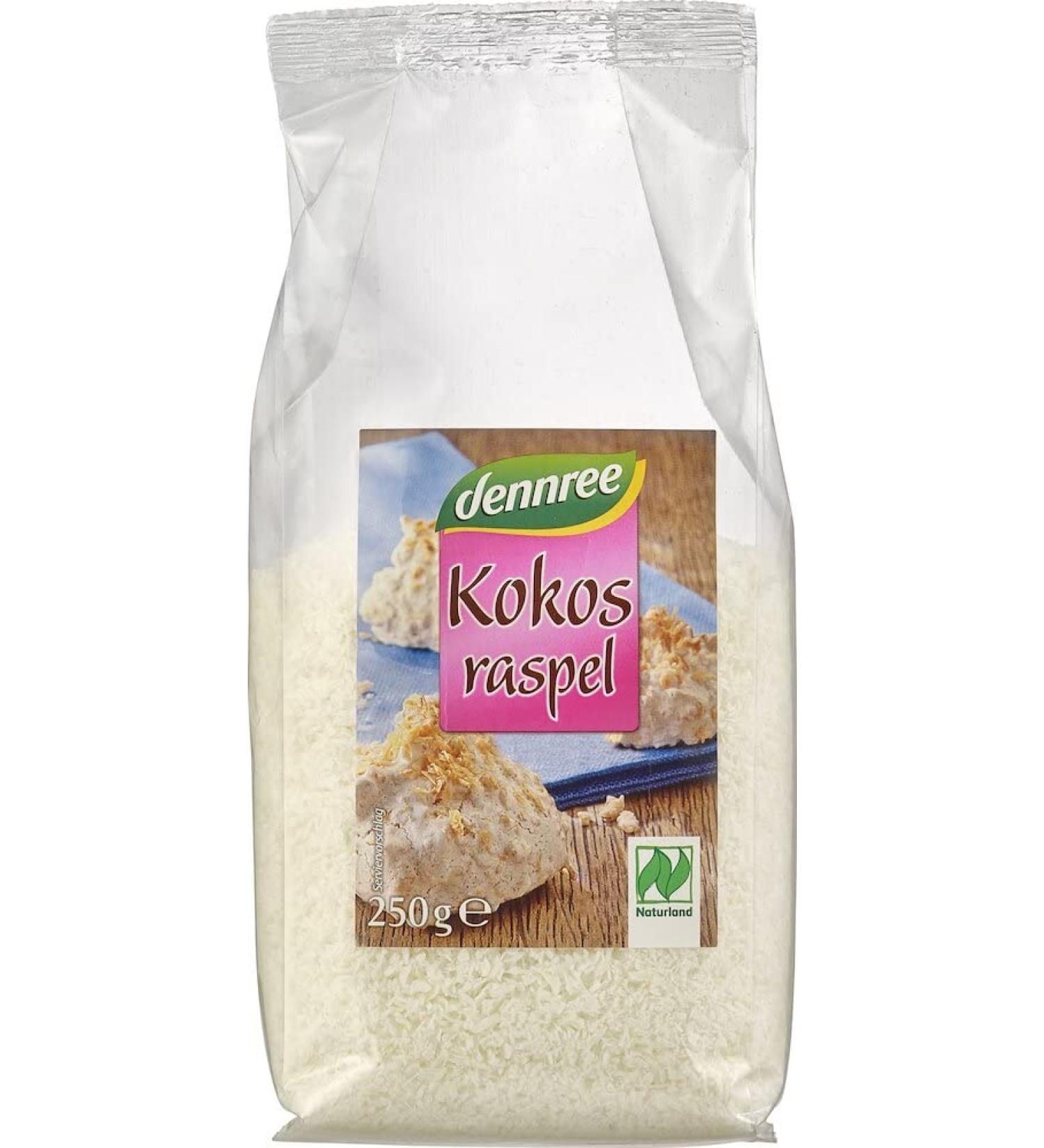 because bio coconut grated (2 x 250 gr)