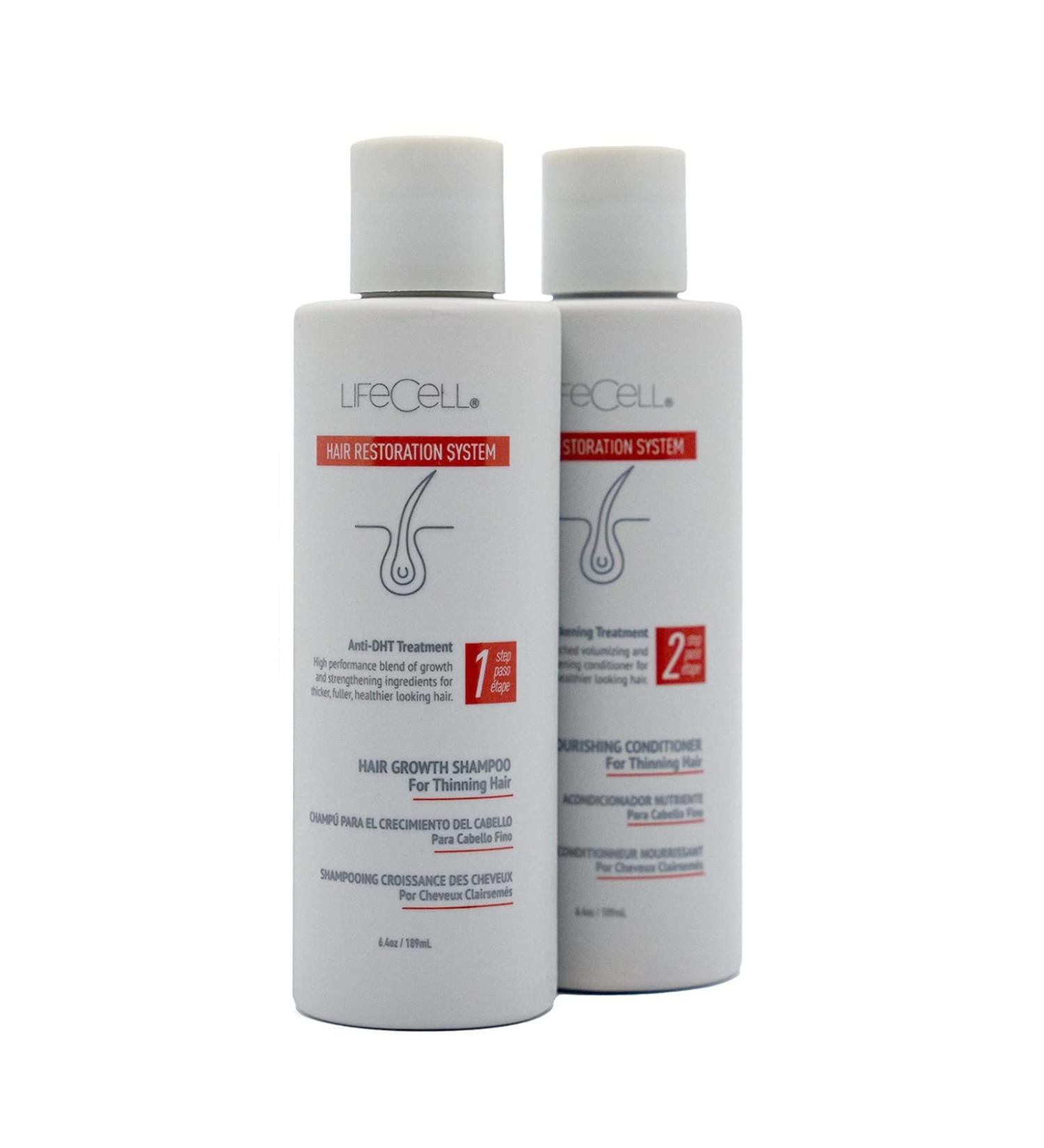 LifeCell Hair Restoration System - Shampoo & Conditioner Combo - Buy Online on GoSupps.com