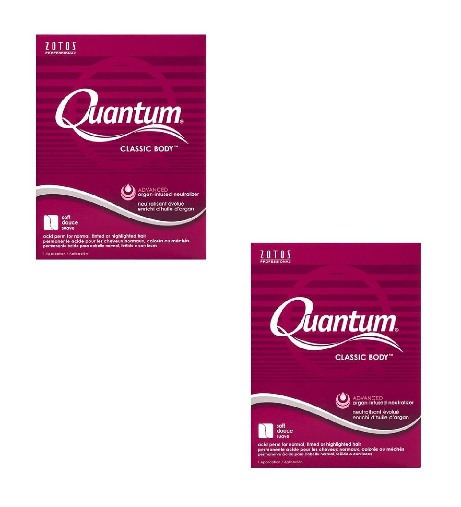 ZOTOS Beauty Salon Quantum Classic Body Acid Perm Normal Hair HP-48431 (2 Pack)