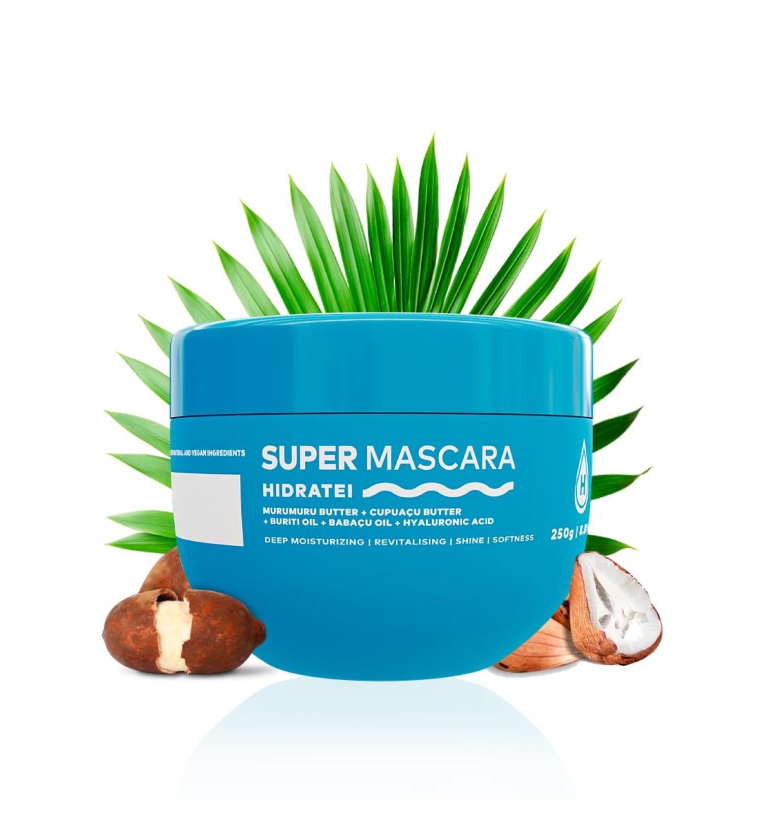 Brazilian Beauty Super Hair Mask - Deep Nourishment & Ultimate Moisturizer for Silky Hydrated Hair | 8.8oz - International Shipping Available - Buy Online on GoSupps.com