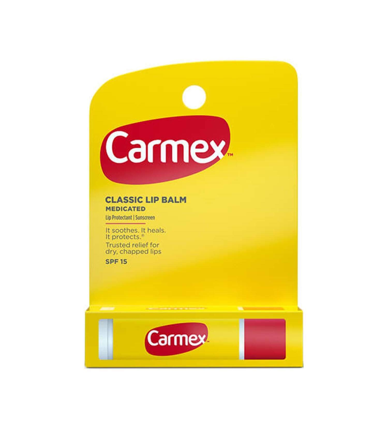 Buy 12-Pack Carmex Original Lip Balm Stick - Long-Lasting Moisture and Protection - Buy Online on GoSupps.com