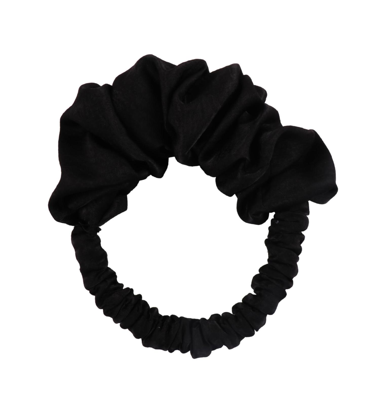 Heatless Curls Headband Soft Satin Black Heatless Curlers Heatless Curls Overnight for Long Hair Elastic Hair Curlers to Sleep in Hair Styling Tools - Buy Online on GoSupps.com