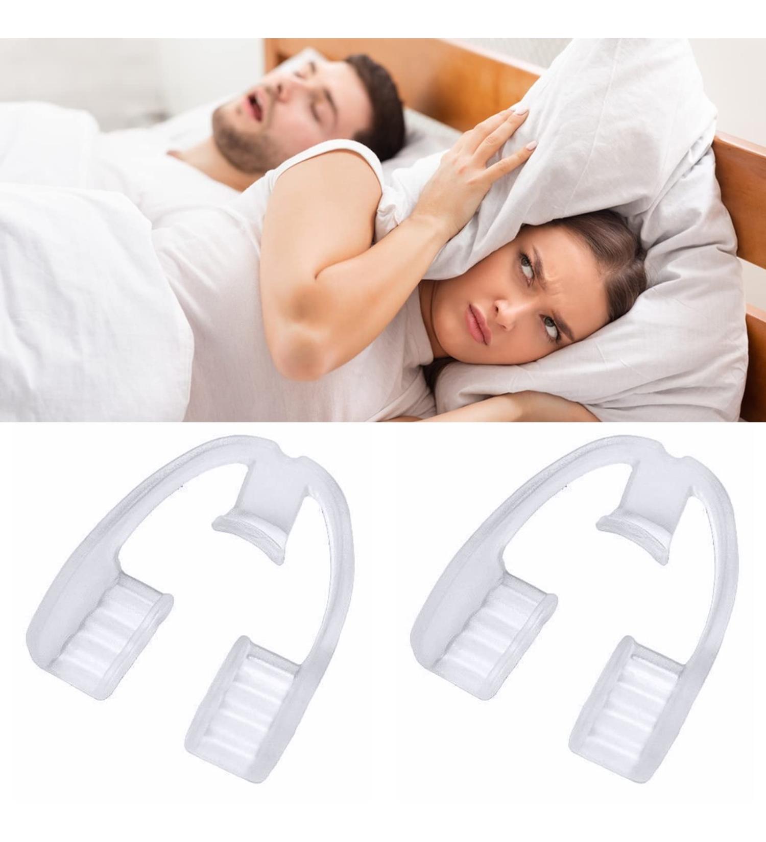 2Pcs Wave-design Tooth Brace Nighttime Protection for Teeth Mouth Guard for Grinding Teeth Eliminates Teeth Clenching Comfortable Custom Mouth Guard for Stops Bruxism Transparent - Buy Online on GoSupps.com