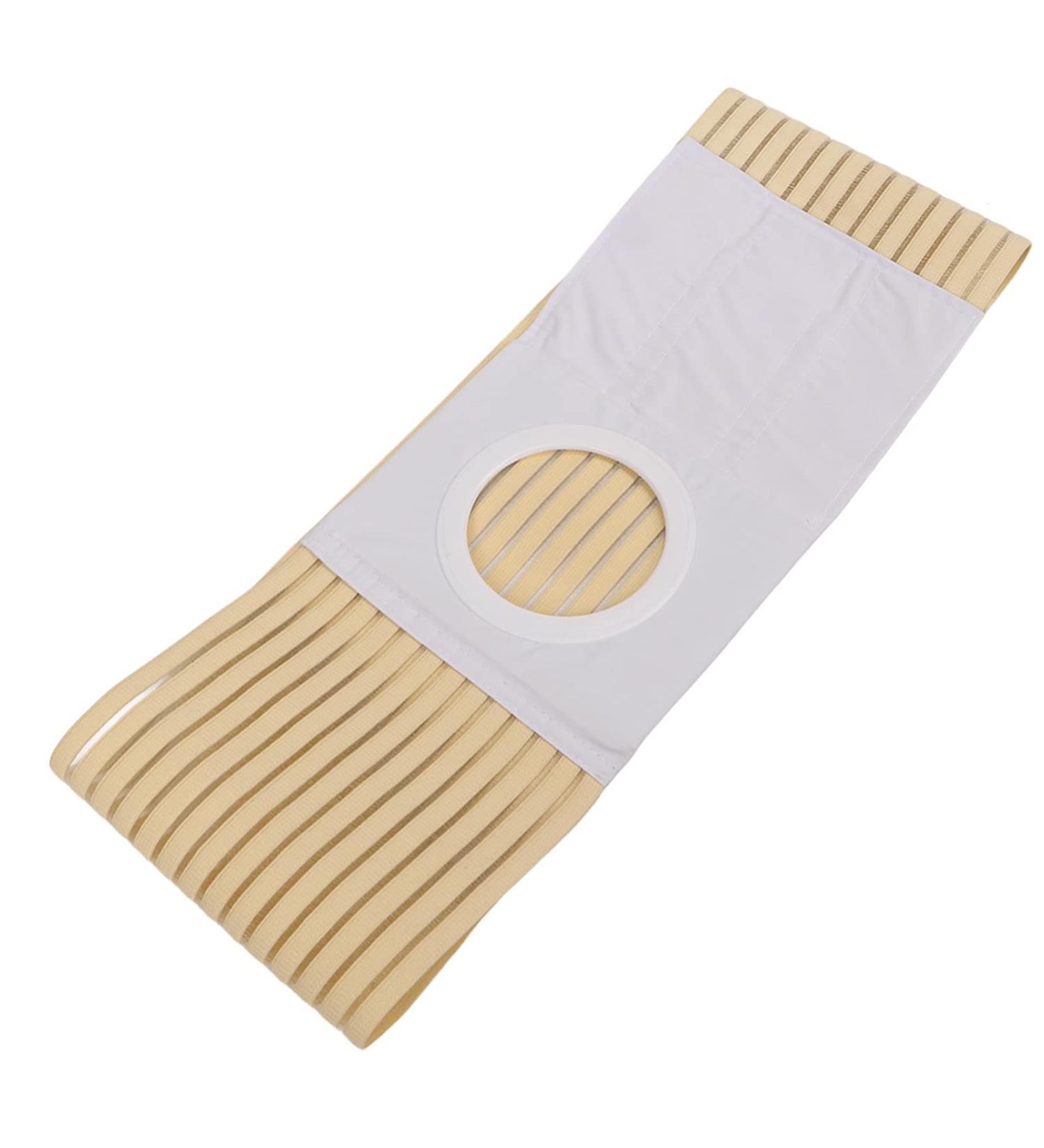Stomage Hernia Support Belt - Breathable Sweat-Absorbent Colostomy Support Tape for Maximum Comfort (M) - Buy Online on GoSupps.com