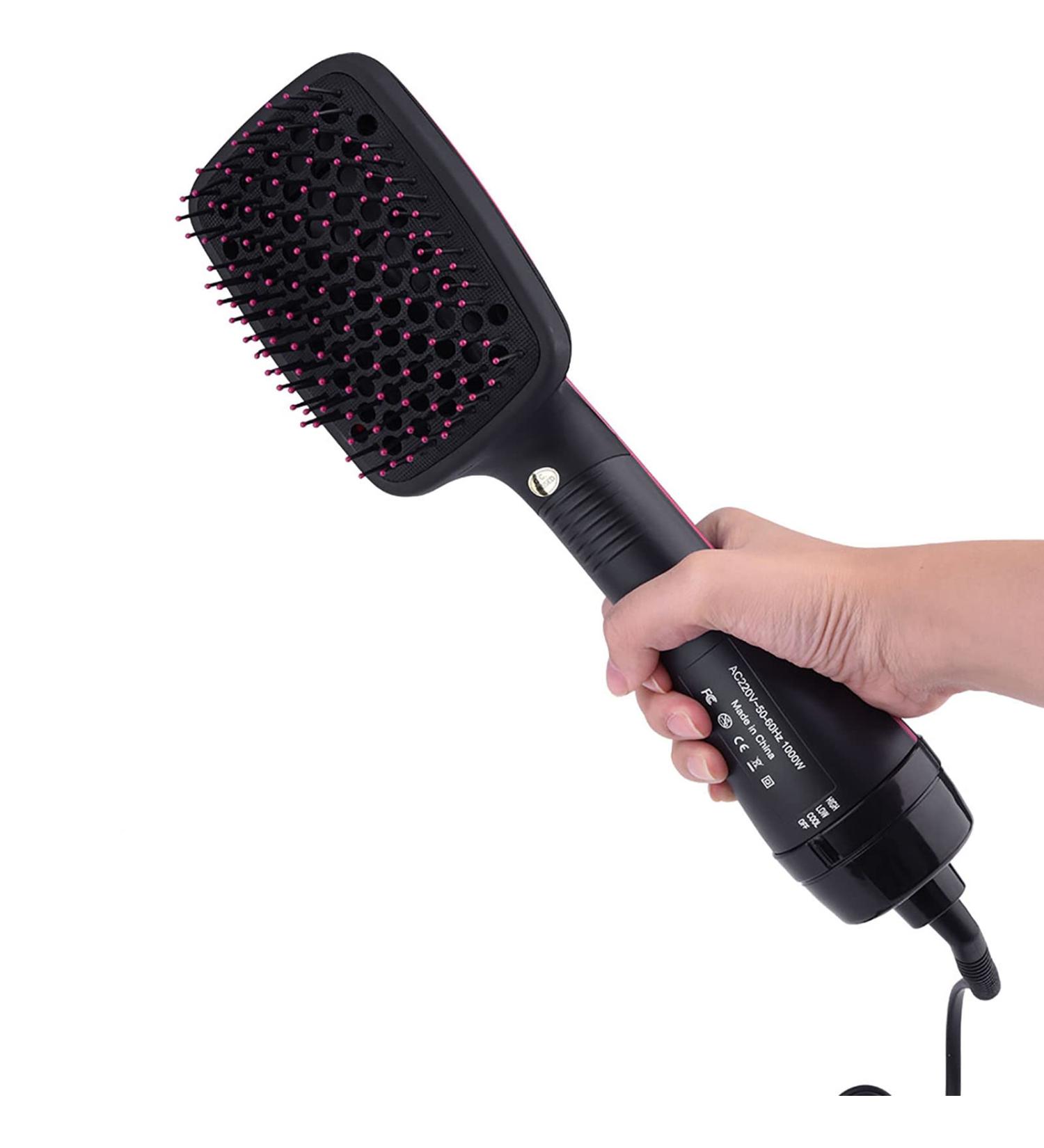 Sonew 2 in 1 Hair Dryer Brush & Straightener - Negative Ion Blow Dryer & Hot Air Brush for Smooth Frizz-Free Hair - International Shipping - Buy Online on GoSupps.com