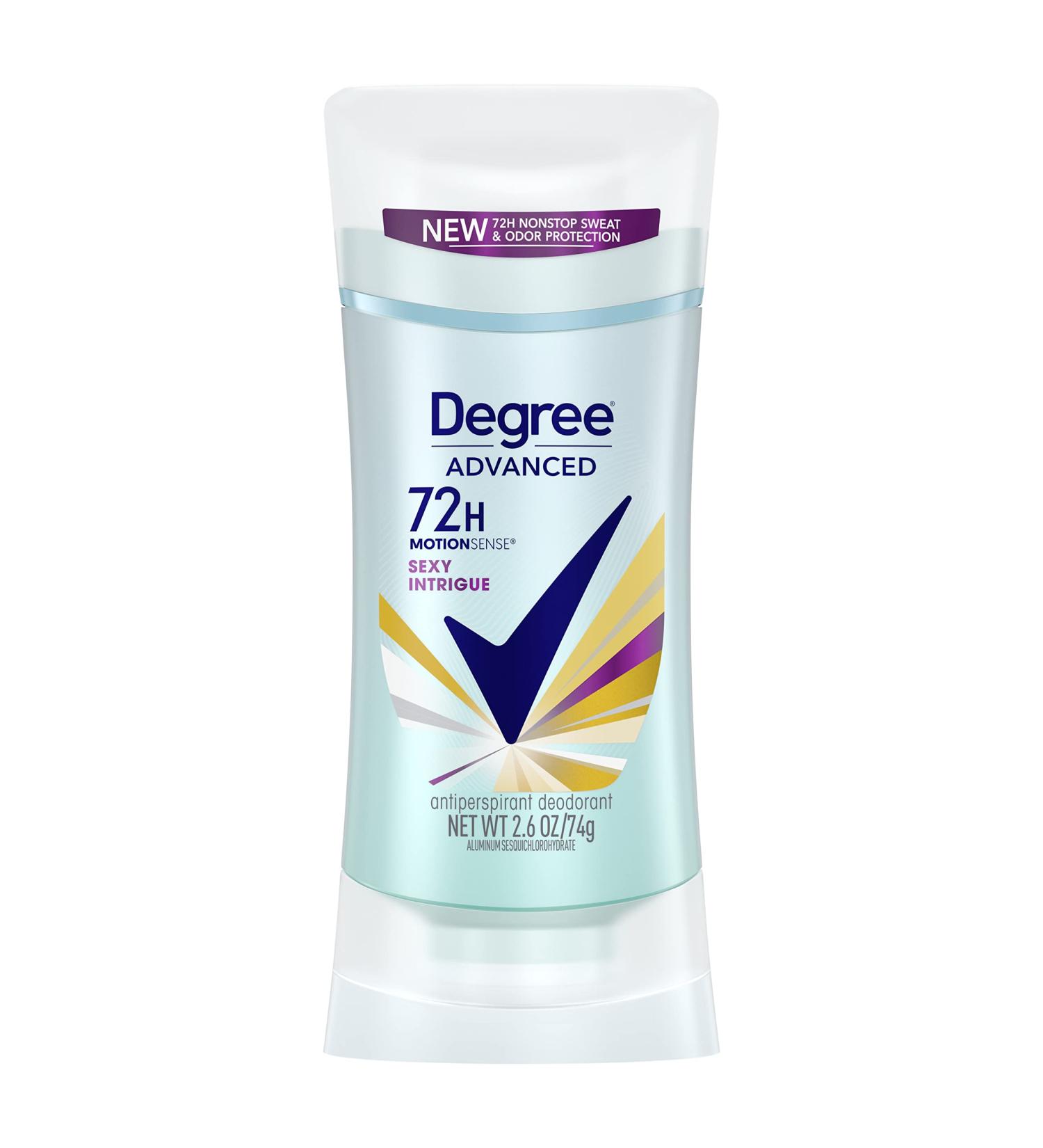 Degree Advanced MotionSense 72-Hour Sweat & Odor Protection Sexy Intrigue Antiperspirant Deodorant 2.6 oz - Buy Online on GoSupps.com
