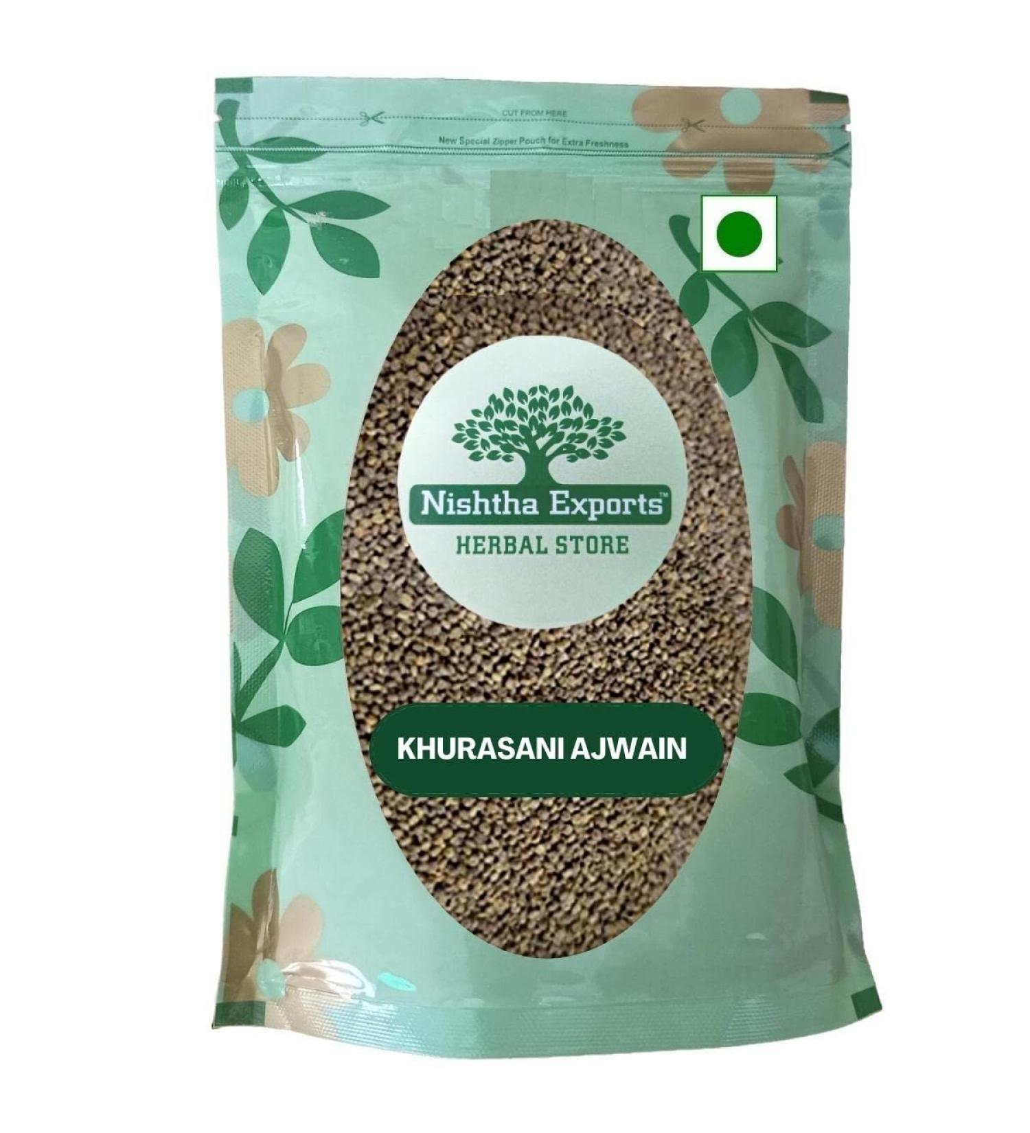 RAW HERBS KHURASANI AJWAIN KHURASANI AJWAAIN PARASIKA YAVANI HYOSCYAMUS NIGER (250GM) - Buy Online on GoSupps.com