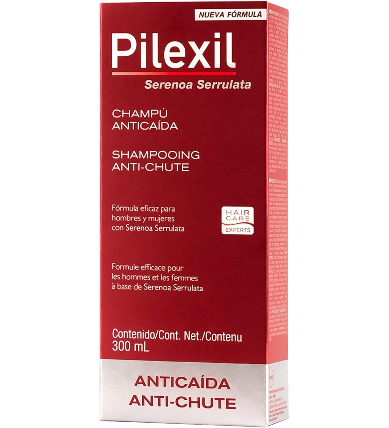 Pilexil Anticaida Shampoo 300ml - Anti Hair Loss Treatment - Buy Online on GoSupps.com