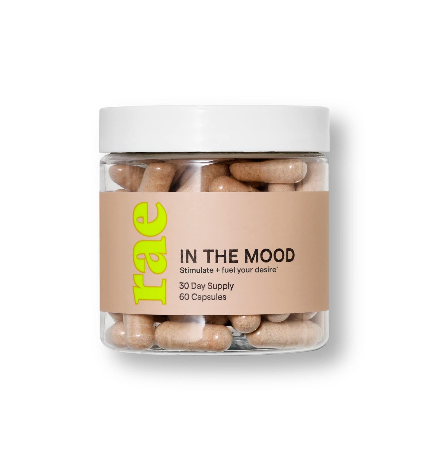Rae in The Mood Capsules - Sexual Health and Wellness Support for Women with Ginseng  Maca  and L-Arginine - 30 Day Supply - Buy Online on GoSupps.com