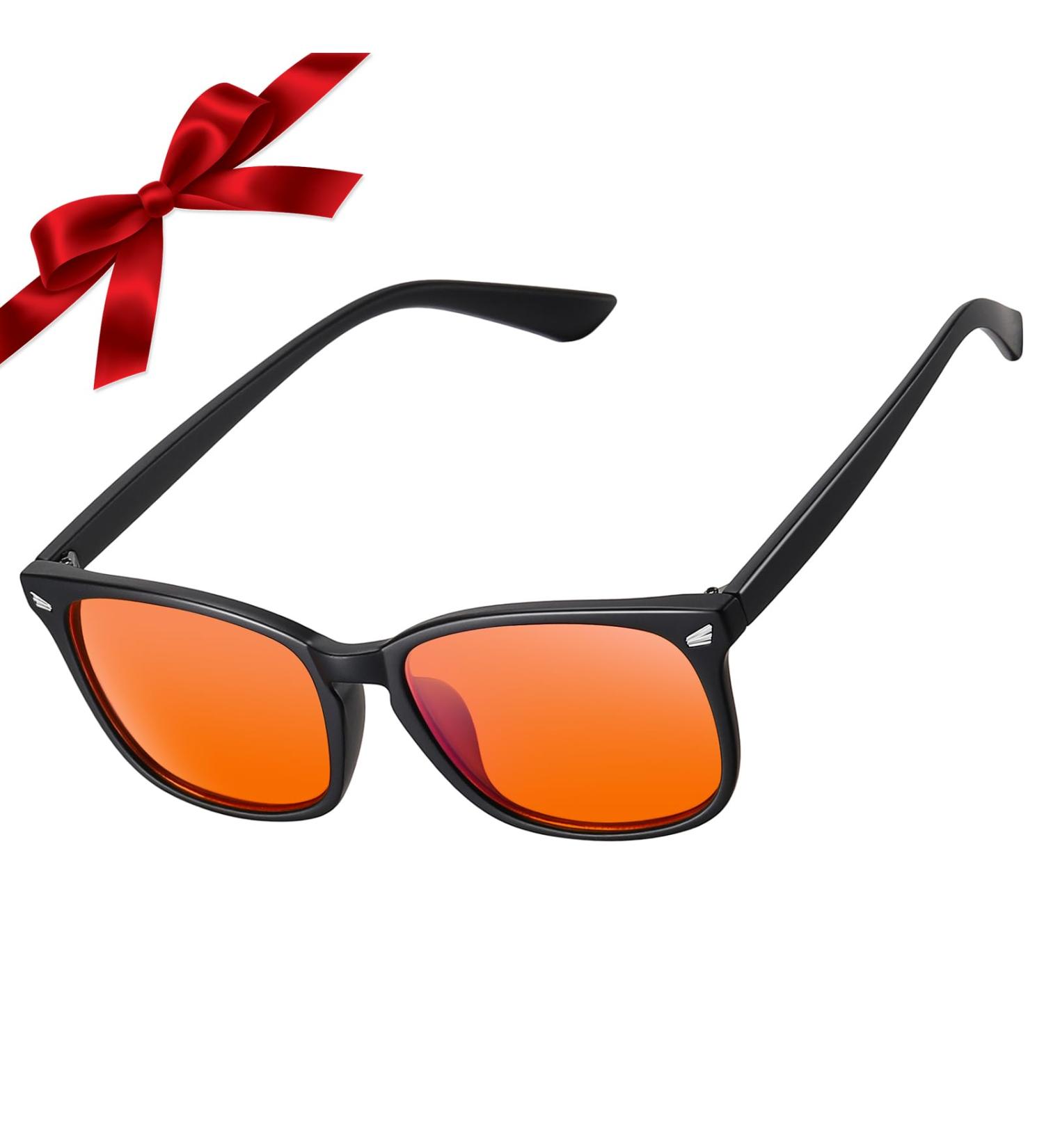 Okany Blue Light Blocking Glasses Women Men Lightweight TR90 Eyeglasses Blue Light Glasses Computer Glasses for Women & Men Orange - Buy Online on GoSupps.com