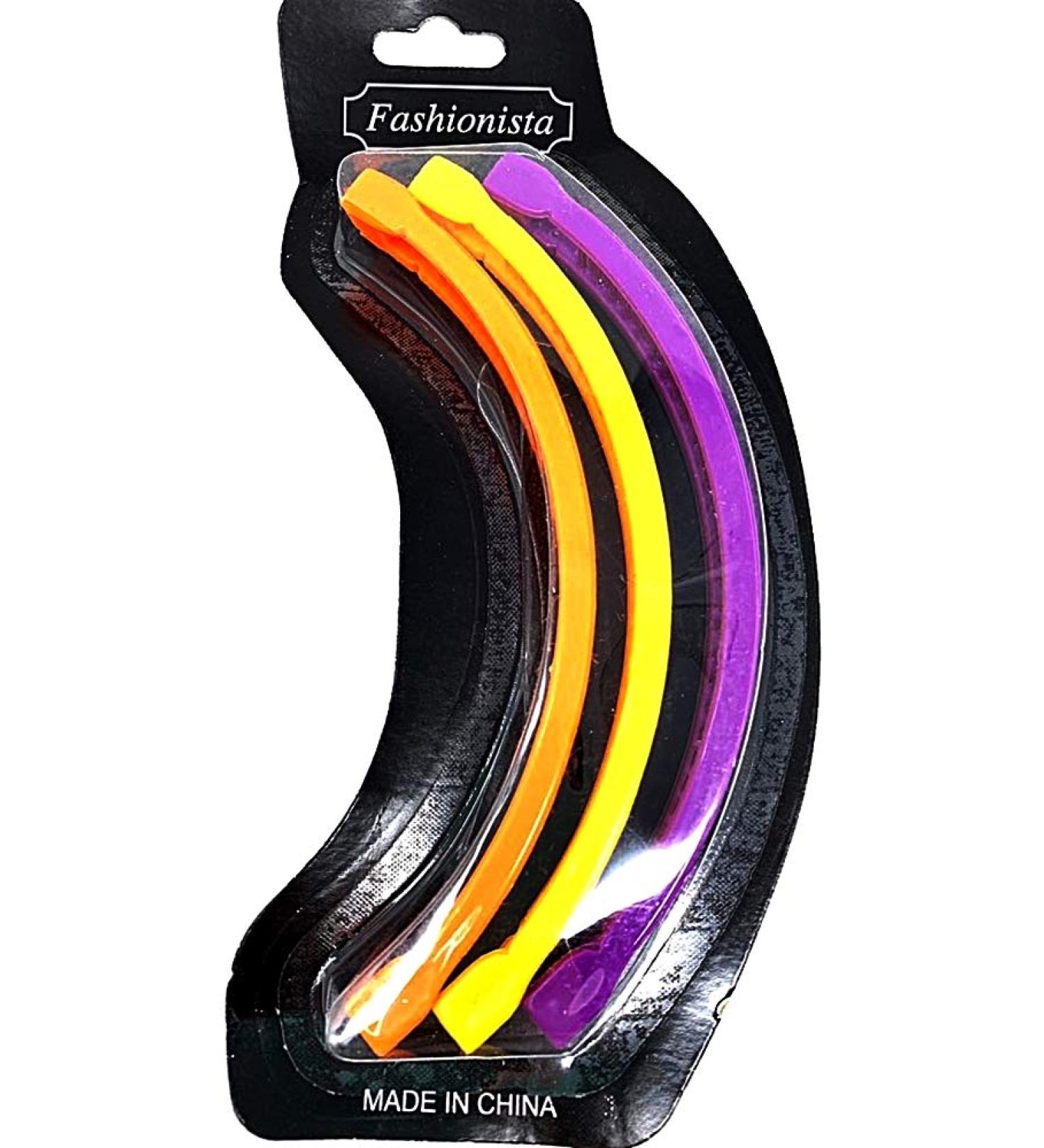 Crispy Collection Long Banana Clips Hair Combs - Set of 3 - Buy Online on GoSupps.com