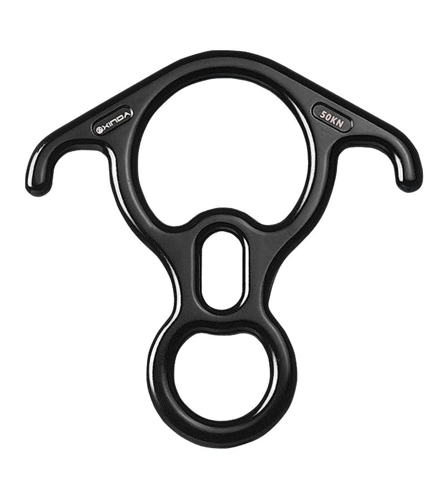 2win2buy Rescue Figure 8 | 50kN Aluminum Alloy Abseiling Equipment - Secure Abseil Tool - Buy Online on GoSupps.com