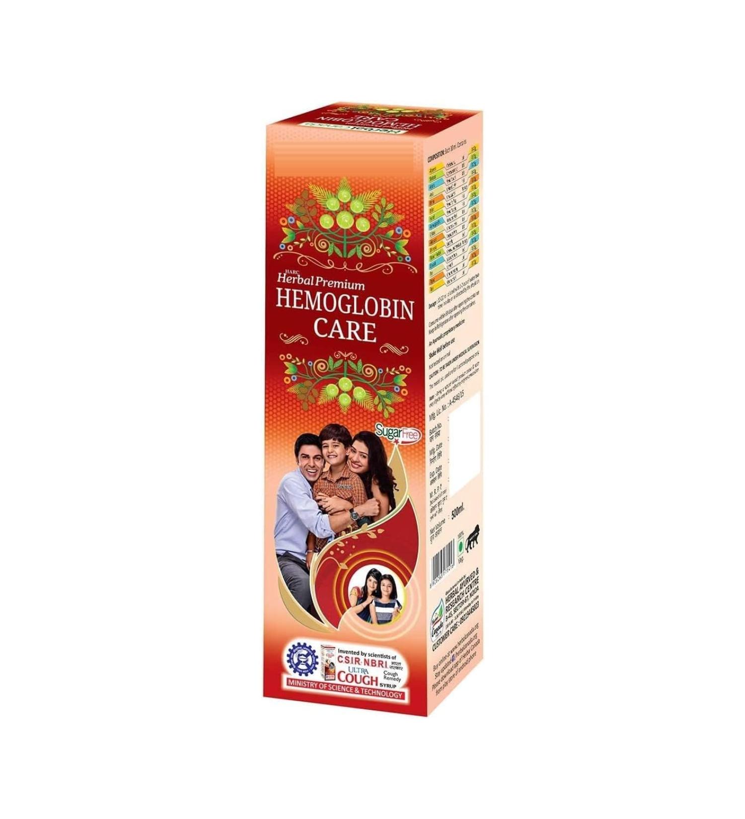 DK Hemoglobin Care Juice 500ml | SHATAVAR ARJUNA BRIHMI BEHRA HARAD ASHWANGANDHA SHANKHPUSHPI
