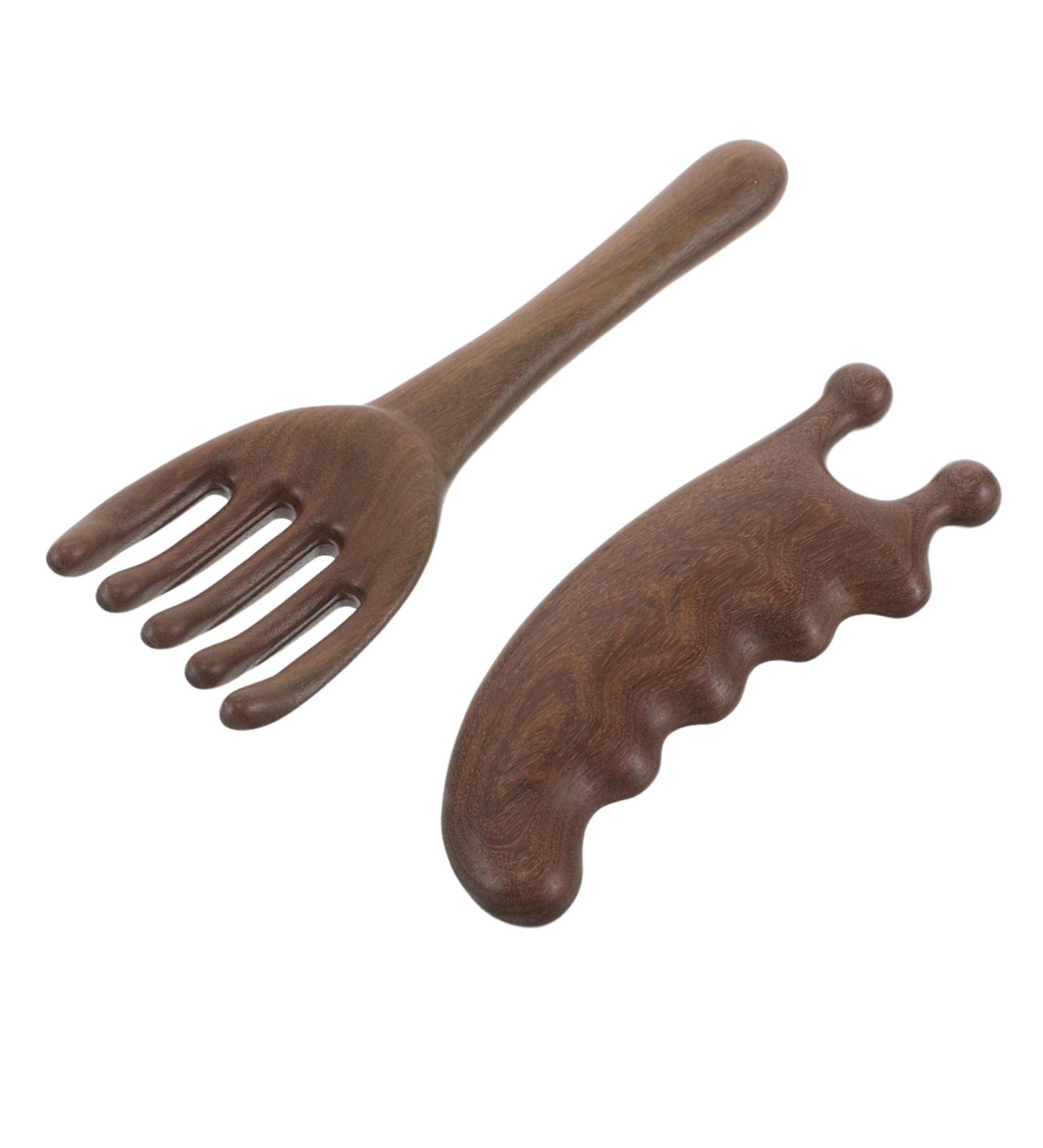 2 Pi ces Peigne Massage Bois de Santal Large Denture Brosse Massage Naturelle avec Manche Ergonomique pour Soin Capillaire et Am lioration Sommeil - Buy Online on GoSupps.com