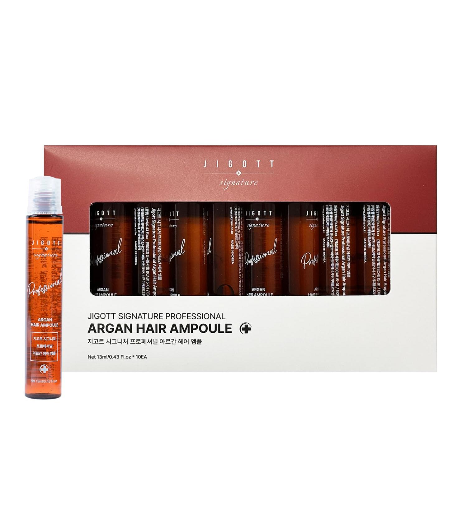 Buy Signature Professional Argan Hair Ampoule 13ml - Nourishing Argan Oil Hair Treatment (10 Pack) for International Shipping - Buy Online on GoSupps.com