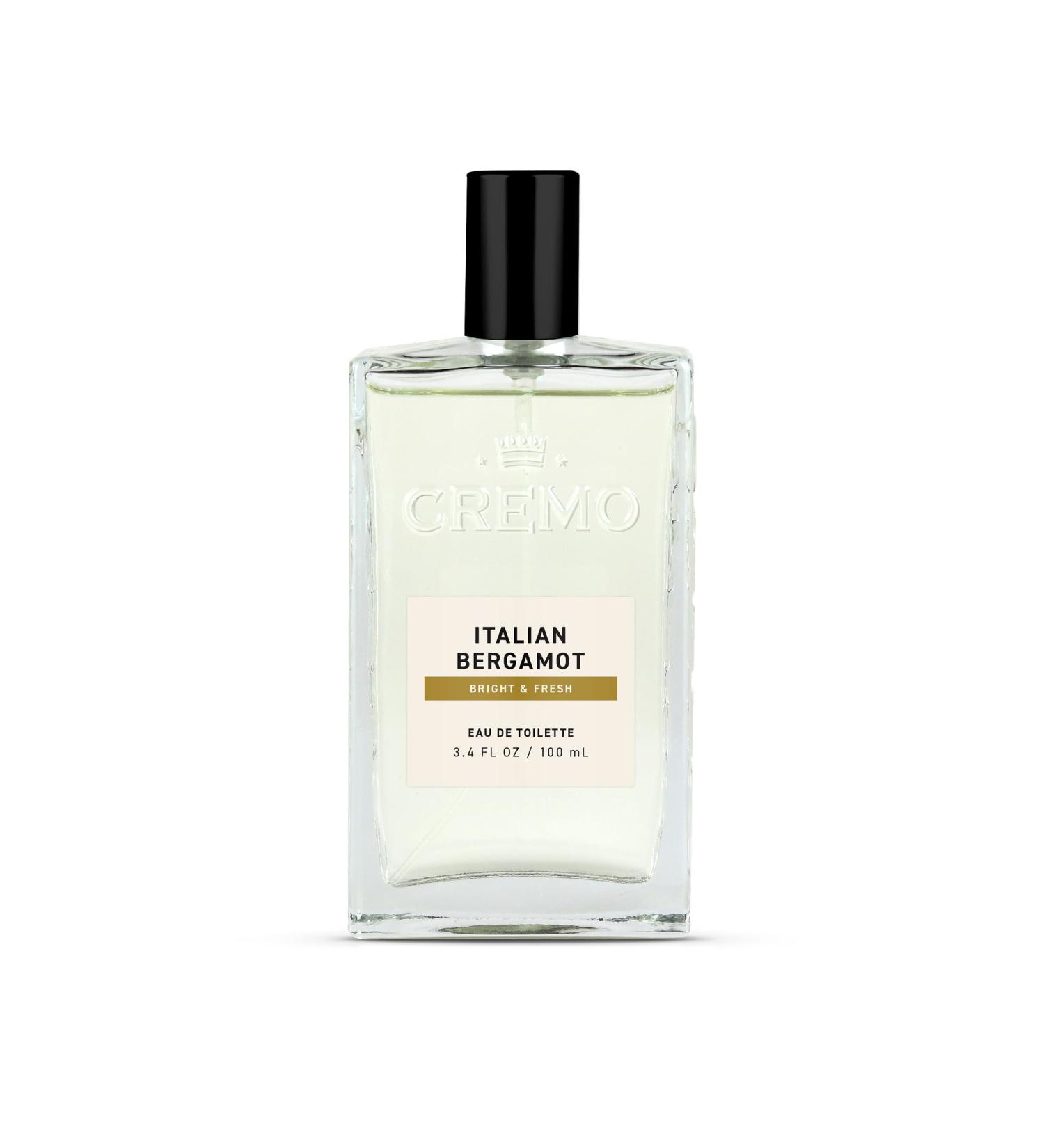 Cremo Italian Bergamot Spray Cologne For Men A Combination of Italian Bergamot Neroli Blossom and Fresh Vetiver 3.4 Fl Oz - Buy Online on GoSupps.com