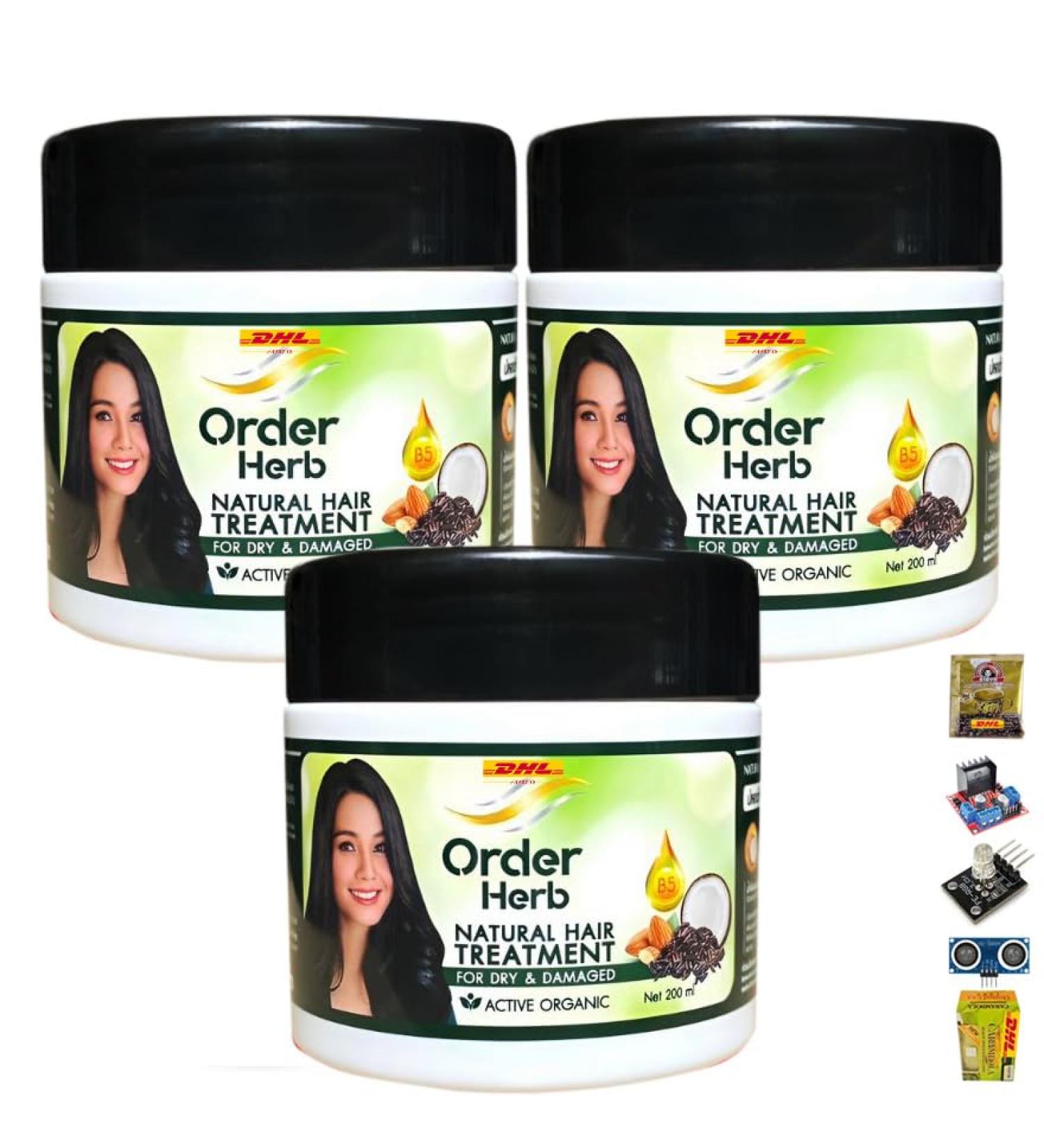 Buy Tai Orathai Herbal Hair Treatment for Dry & Damaged Hair | Smooth & Healthy 200ml | Free Beauty Gifts | Beautygoodshop - Buy Online on GoSupps.com