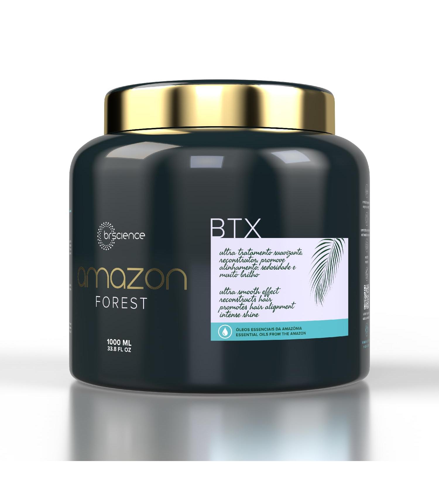 Buy Amazon Forest BTX Organic Smoothing Hair Mask | 1000g - Nourish & Repair Hair | International Shipping Available - Buy Online on GoSupps.com
