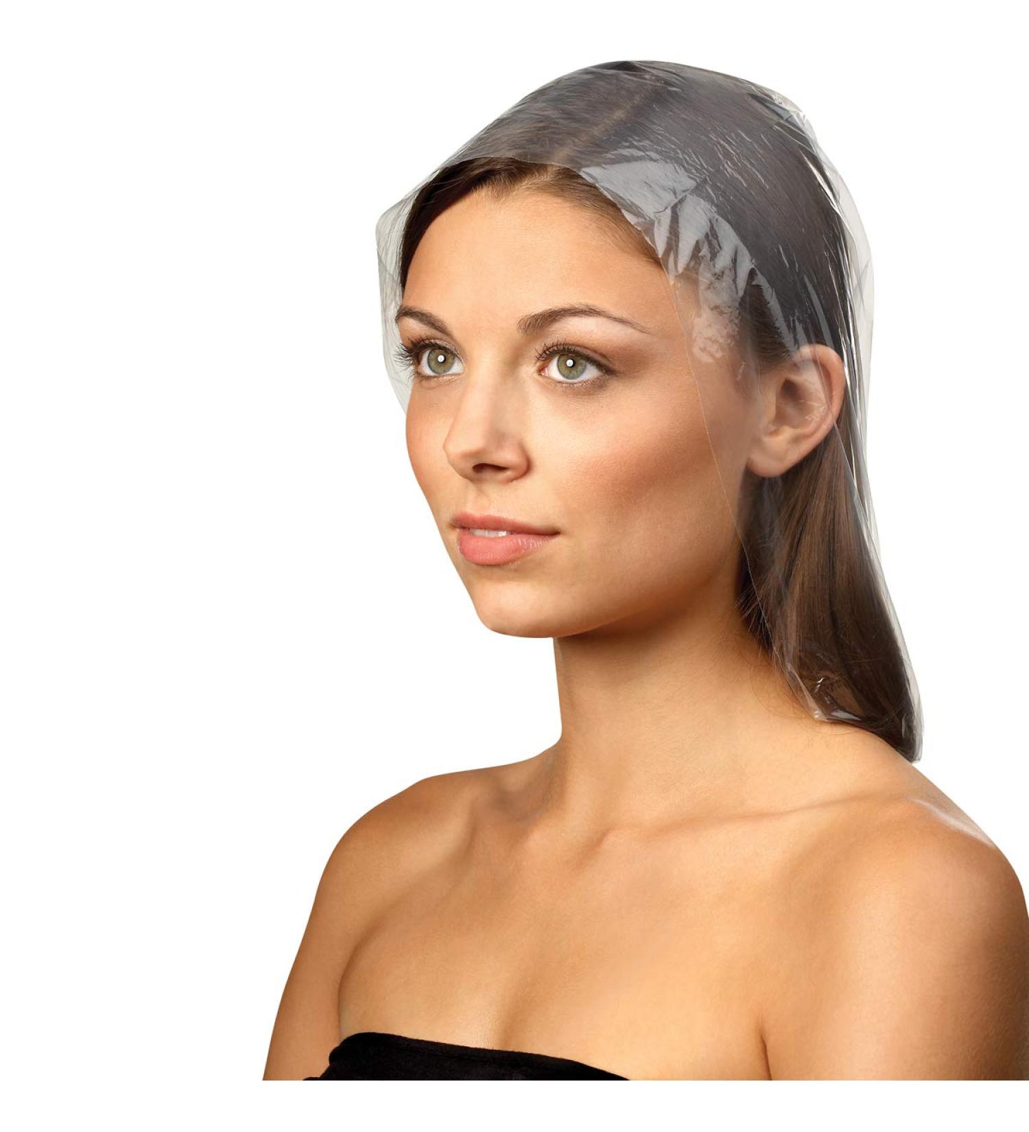 BaBylissPRO Pop-ups Clear Plastic Processing Caps Bag of 100