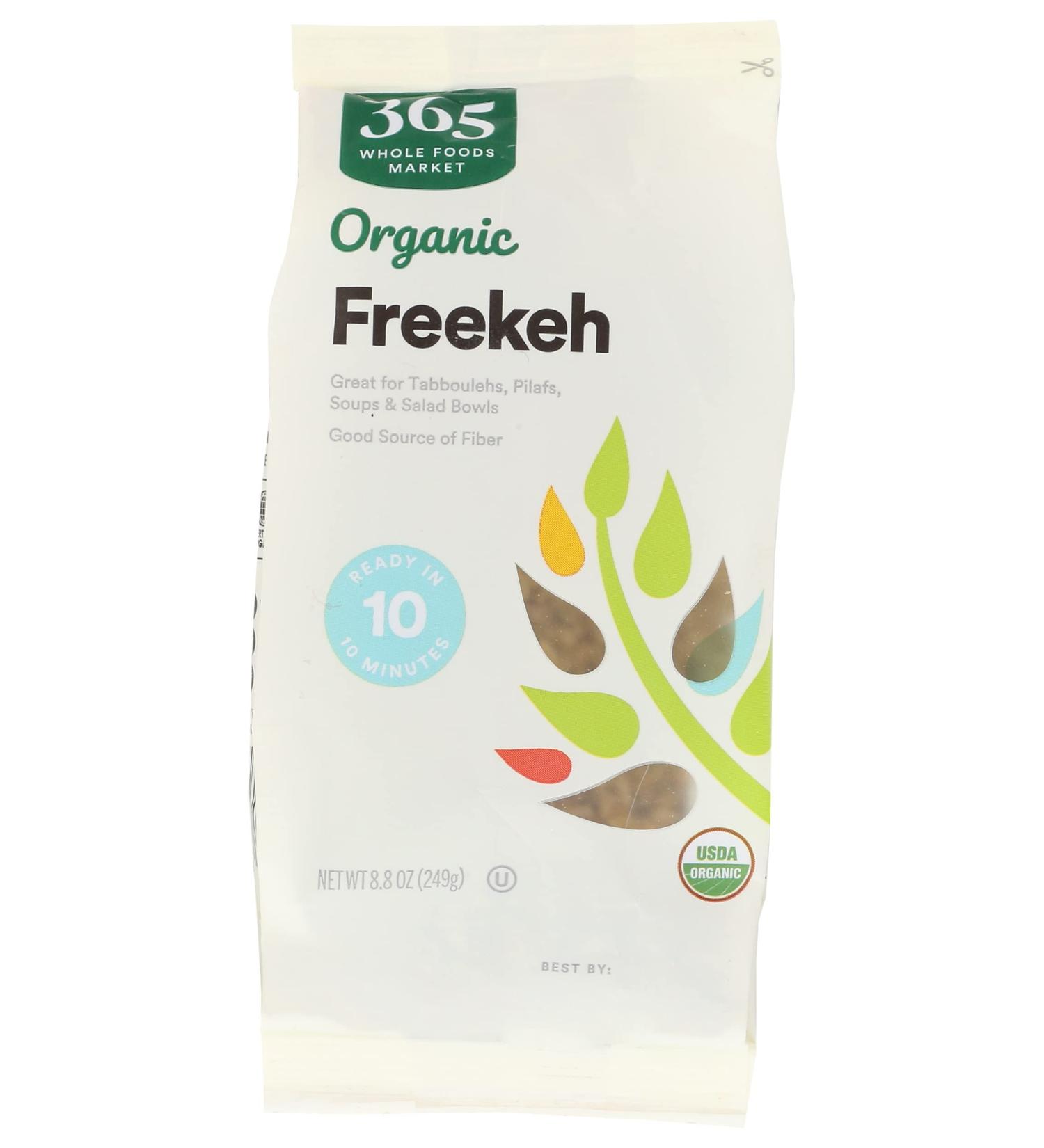 Whole Foods Market Organic Freekeh 8.8 oz - 10 Minute Cook | Shop Now - Buy Online on GoSupps.com