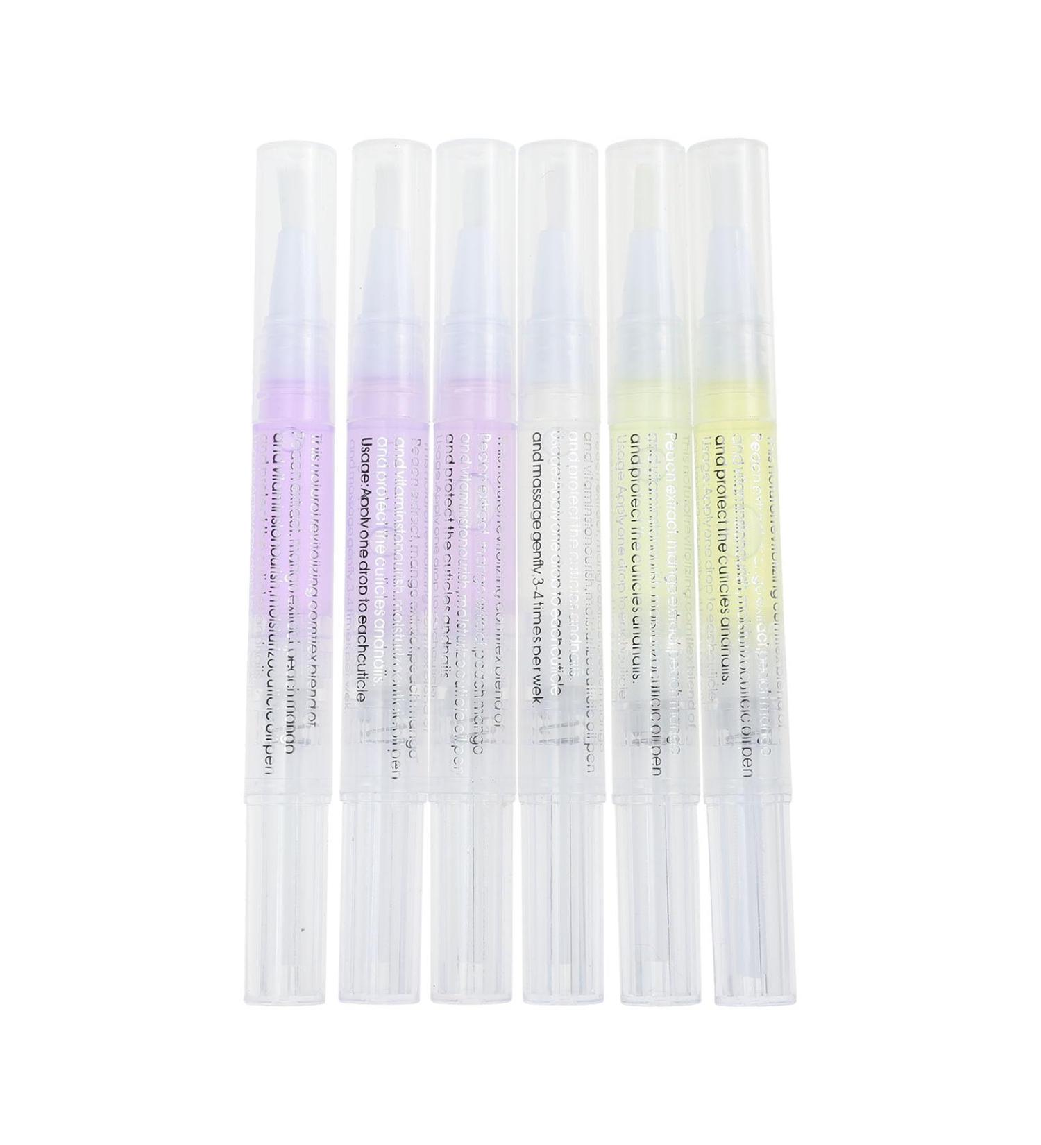 CHILDWEET 6 Pi ces Stylo Huile Cuticules pour Ongles Gel et Acrylique Soin Nutrition Cuticules Portable et Facile Utiliser Revitalise Ongles et Peau - Buy Online on GoSupps.com