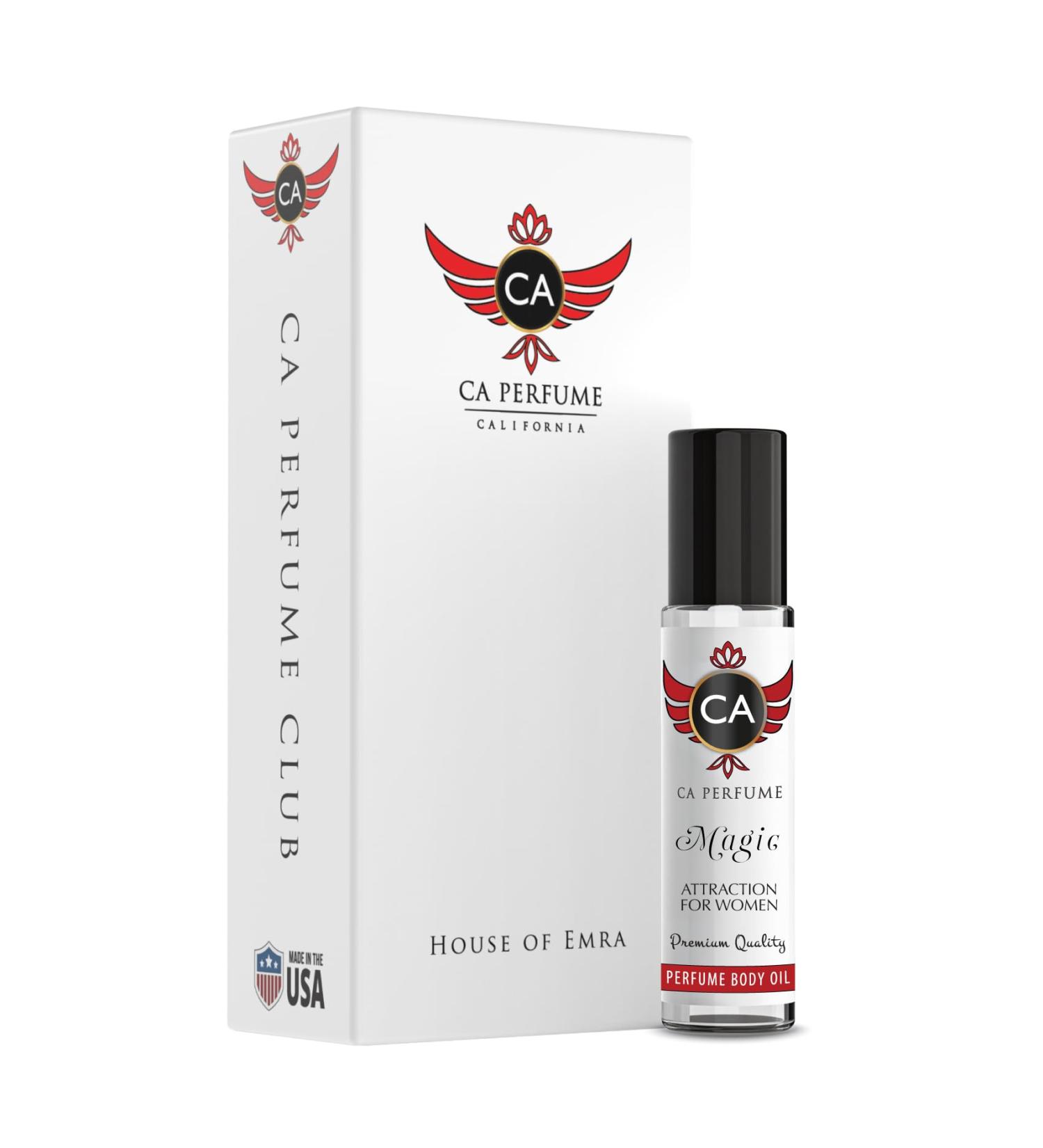 CA Perfume Magic Attraction For Women Pheromone Infused Body Oil Perfume To Attract Men & Instinct Aphrodisiac 0.33 fl oz / 10ml CA Perfume Originals Magic Attraction for Women 0.33 Fl Oz (Pack of 1) - Buy Online on GoSupps.com