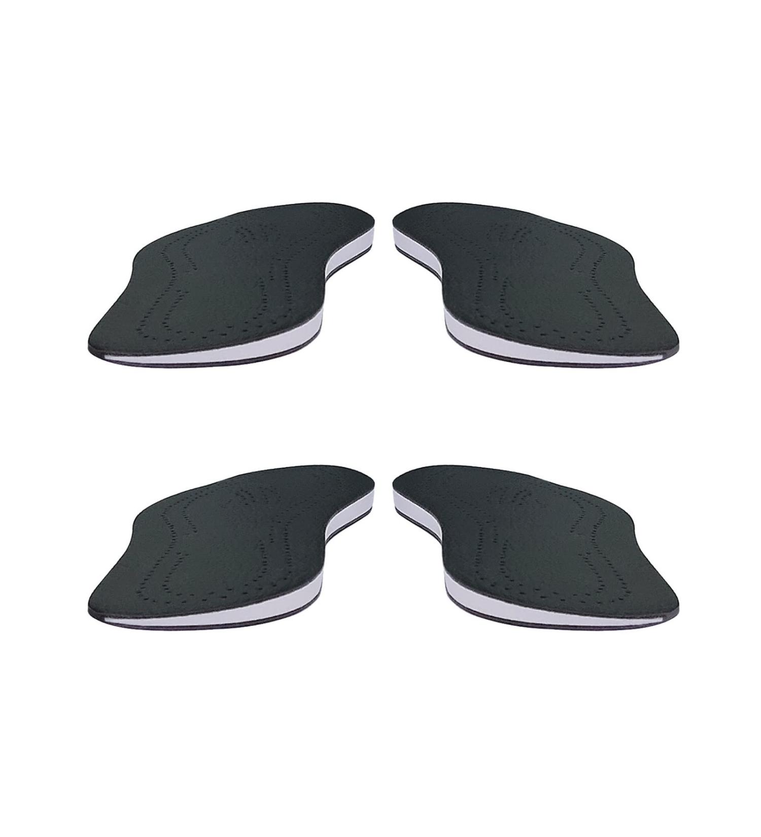 Buy 2 Pairs Leather Wedge Insoles - Correct Supination & Pronation Orthopedic Inserts for Foot Alignment Knock-Knee Pain Relief Size 41/42 - International Shipping Available - Buy Online on GoSupps.com