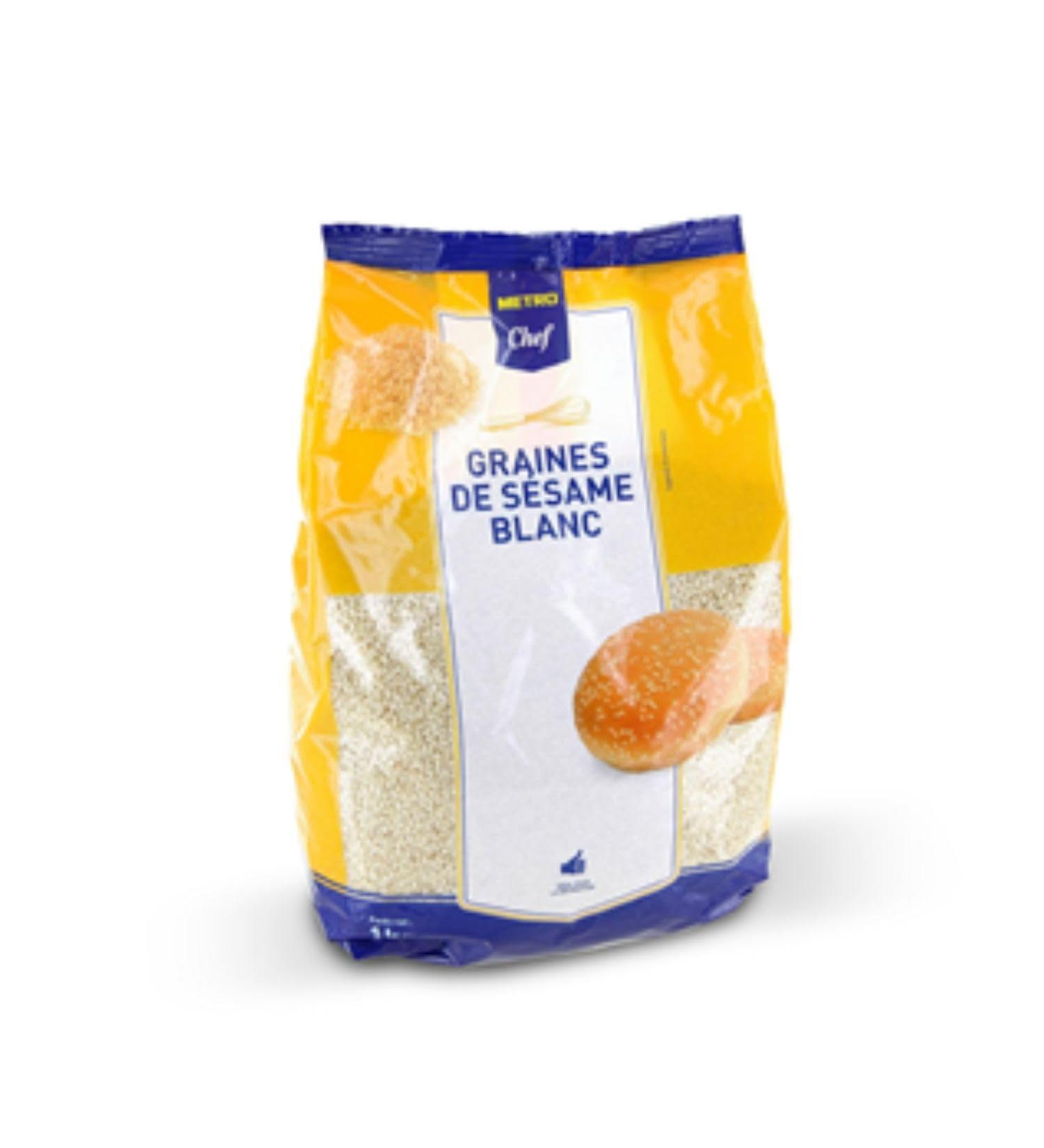 METRO Chef White Sesame Seeds 1 kg x2