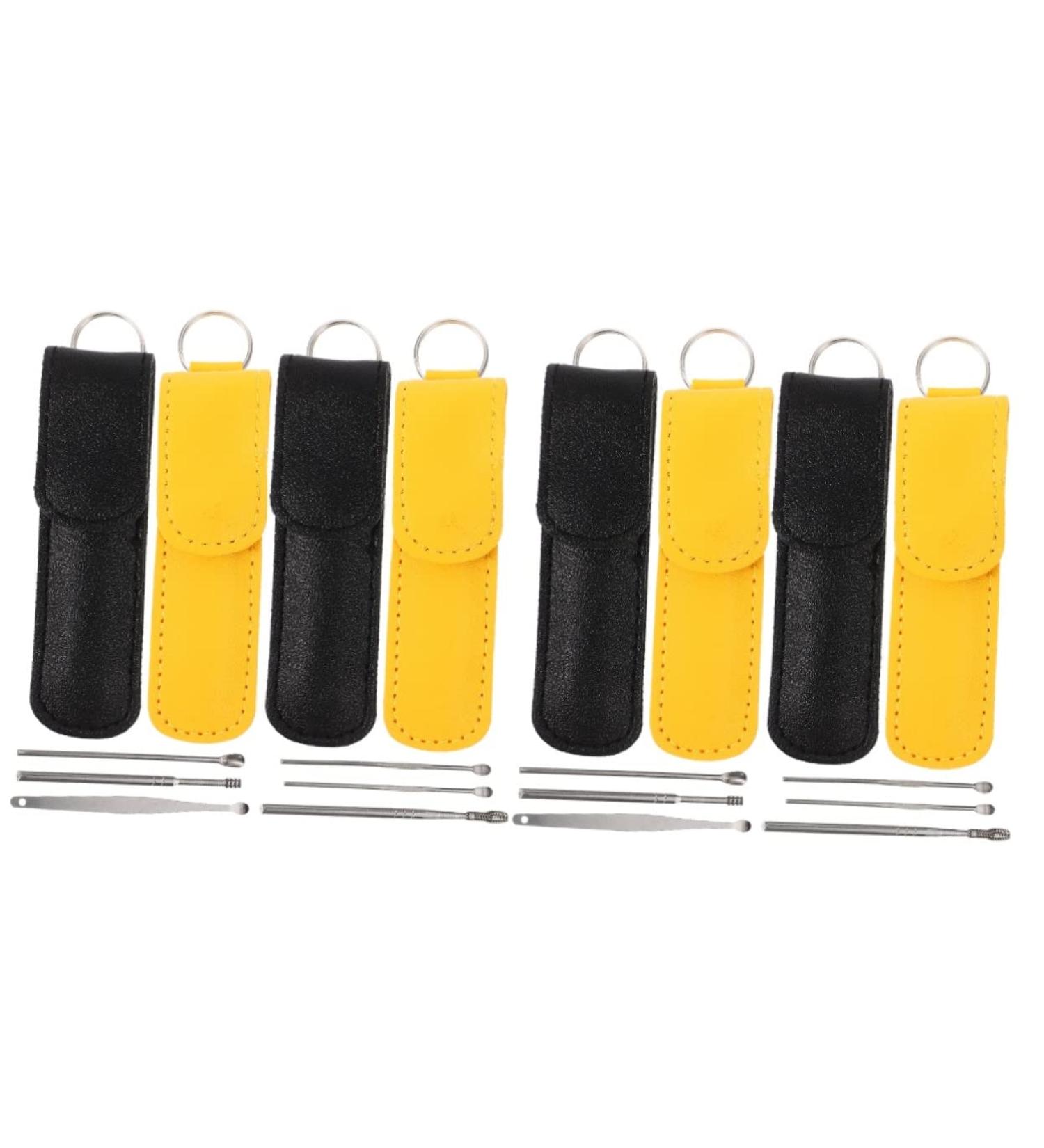 KESYOO 8sets Wear-Resistant Ear Wax Tool Set Compact Ear Cleaning Kit for Adults Portable and Easy to Use Includes for Home and Travel - Buy Online on GoSupps.com