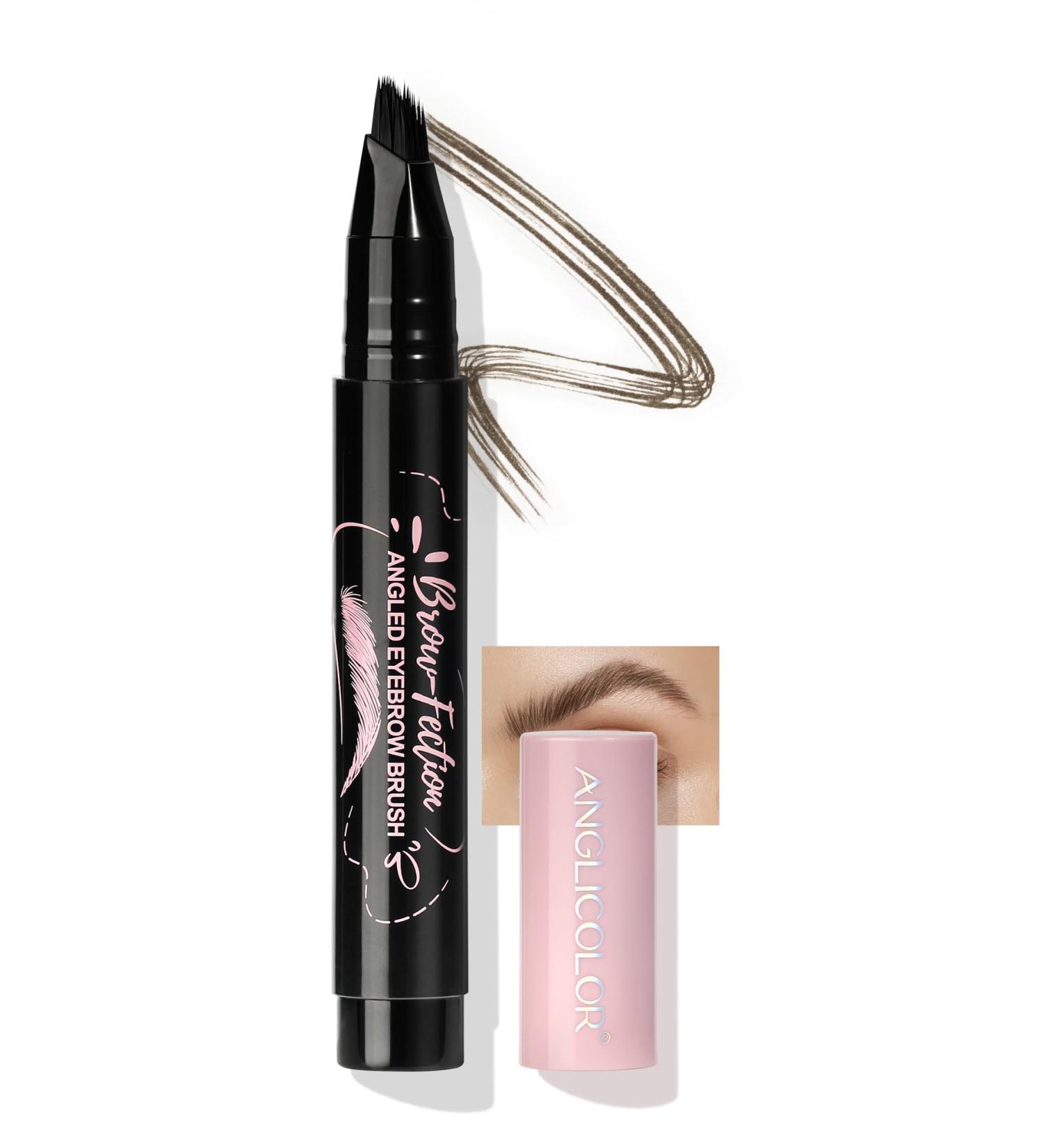 Anglicolor Crayon Sourcils Facile Utiliser Crayon Sourcils Microblading Naturel Brosse Sourcils S chage Rapide Longue Tenue 24 heures Polyvalent ((02tawny brown)) - Buy Online on GoSupps.com