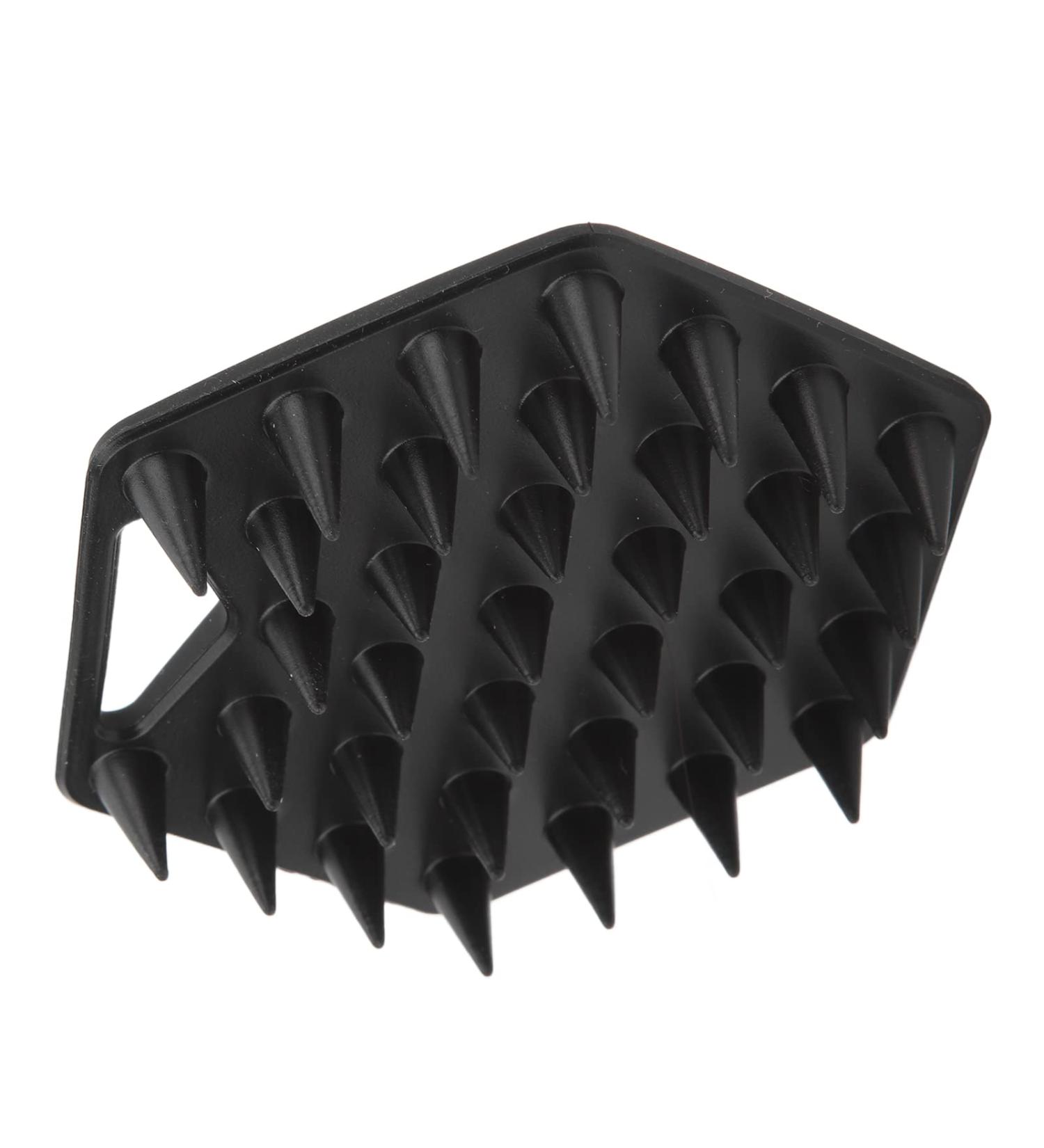 Beard Exfoliating Brush Soft Silicone Face Scrubber Promotes Hair Growth Enhances Circulation Deep Cleansing Easy Storage with Suction Cup Skin Friendly (Black) - Buy Online on GoSupps.com