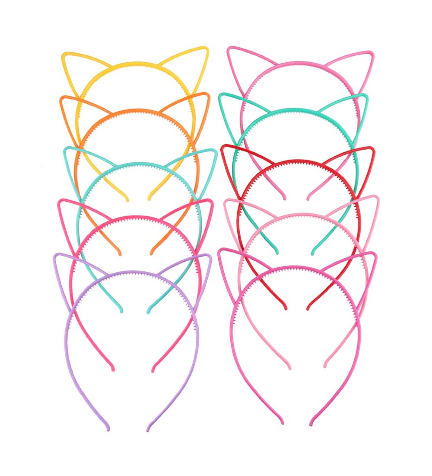 Shop Colorful Cat Ear Headbands - 10 Styles for Women & Girls | International Shipping Available - Buy Online on GoSupps.com