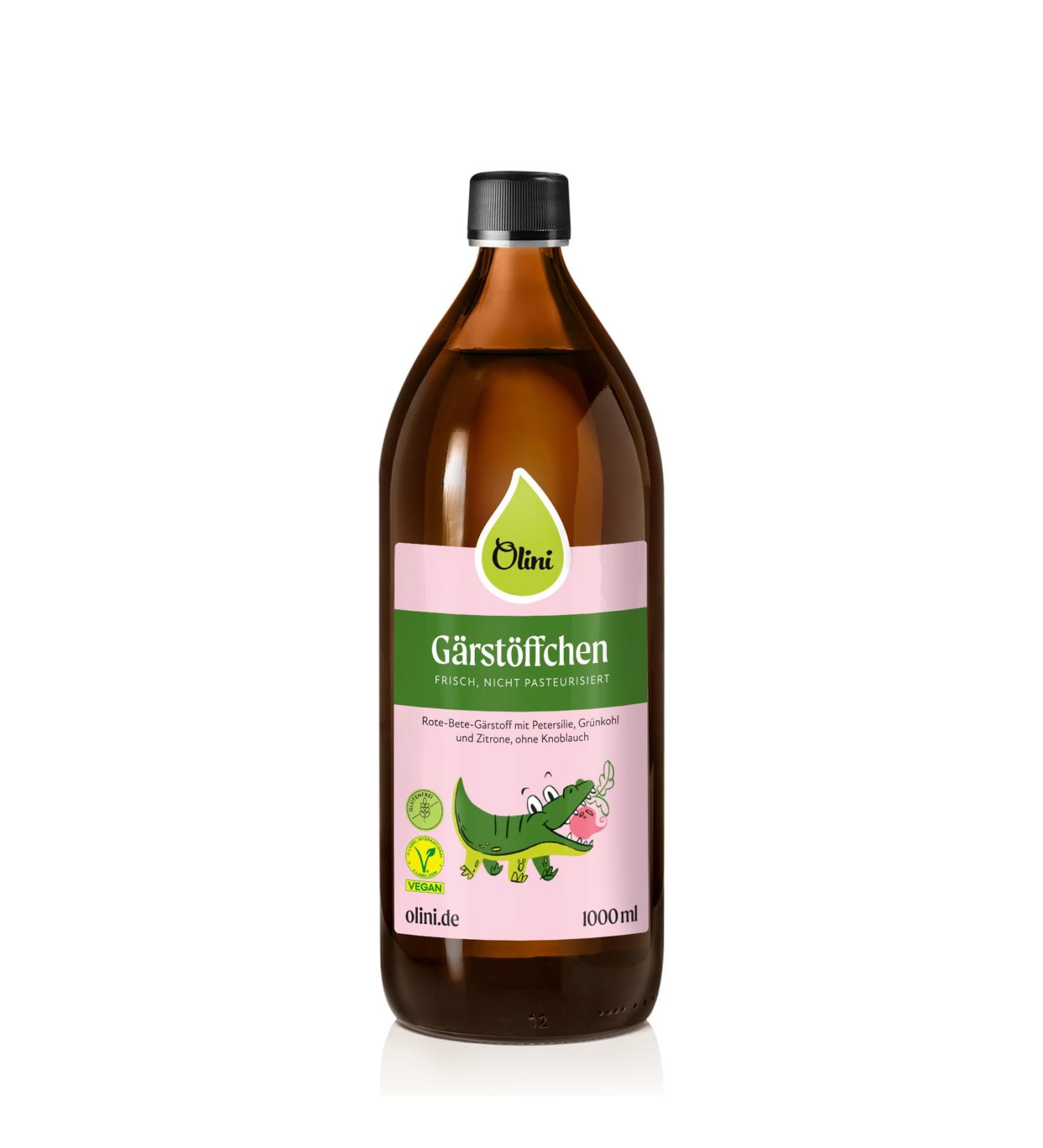 Olini Beet Fermentation Probiotic Drink for Kids - 1L Immunity Support No Preservatives or Dyes - Buy Online on GoSupps.com