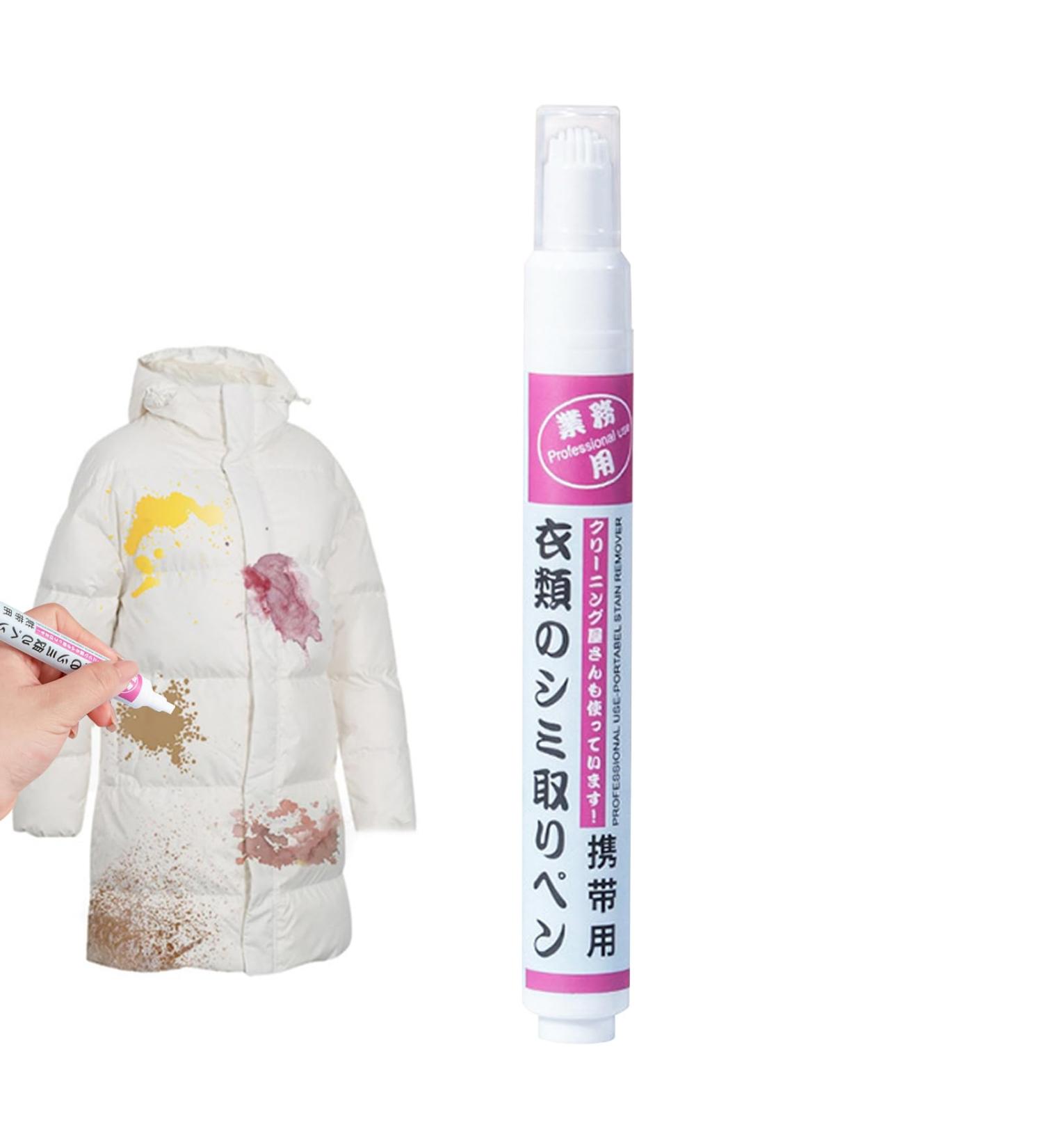 Clothing Stain Stick | 10ml Household Stain Remover Pen Multi-Use | Cleaning Stain Removing Pen for Oil Stains Blood Stains Tea Stains Cosmetics - Buy Online on GoSupps.com