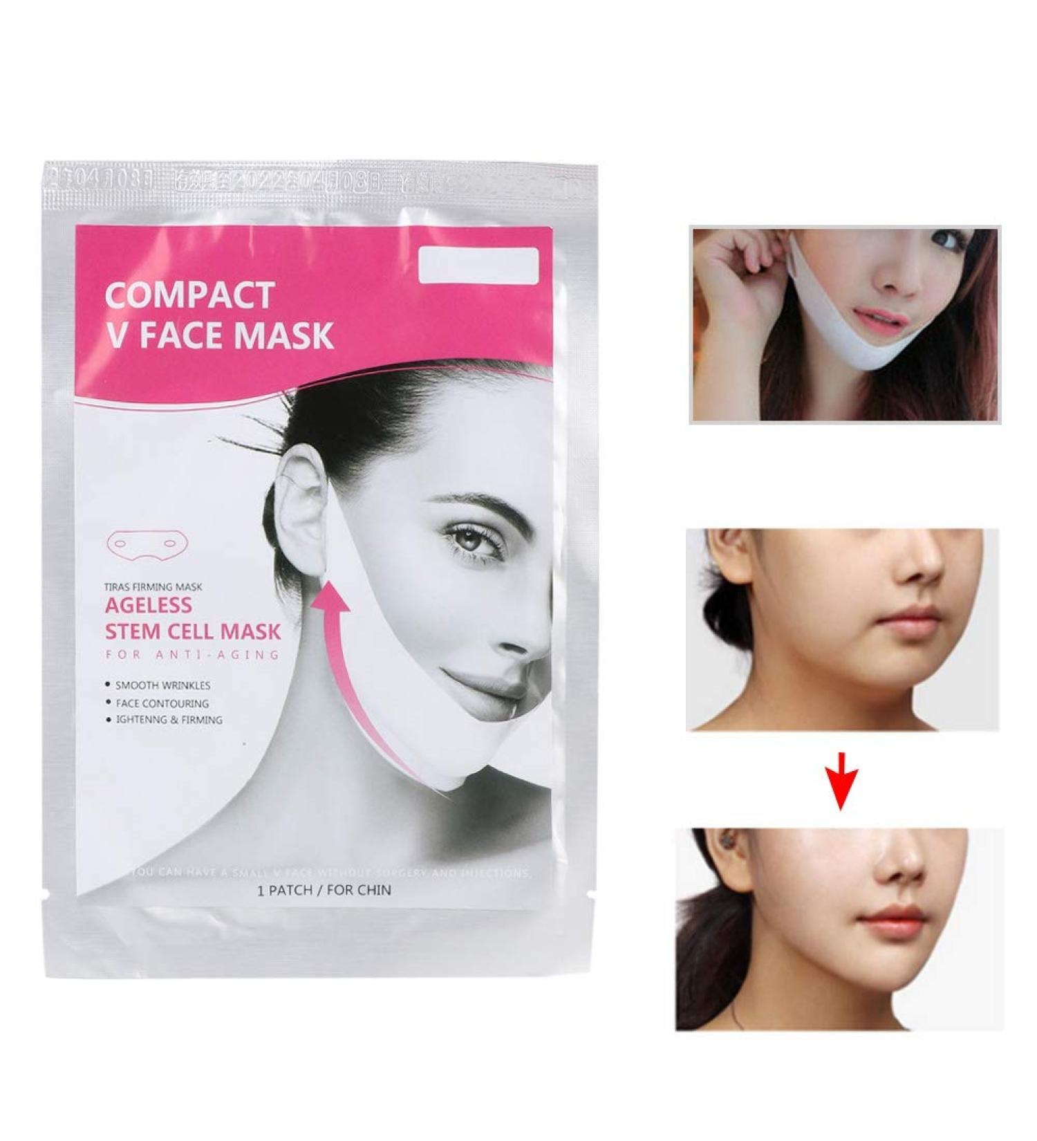 Professional V-Shaped Weight Loss Mask | Face Shaping & Slimming Artefakt Lifting Patch - Skincare for a Defined Jawline - Buy Online on GoSupps.com