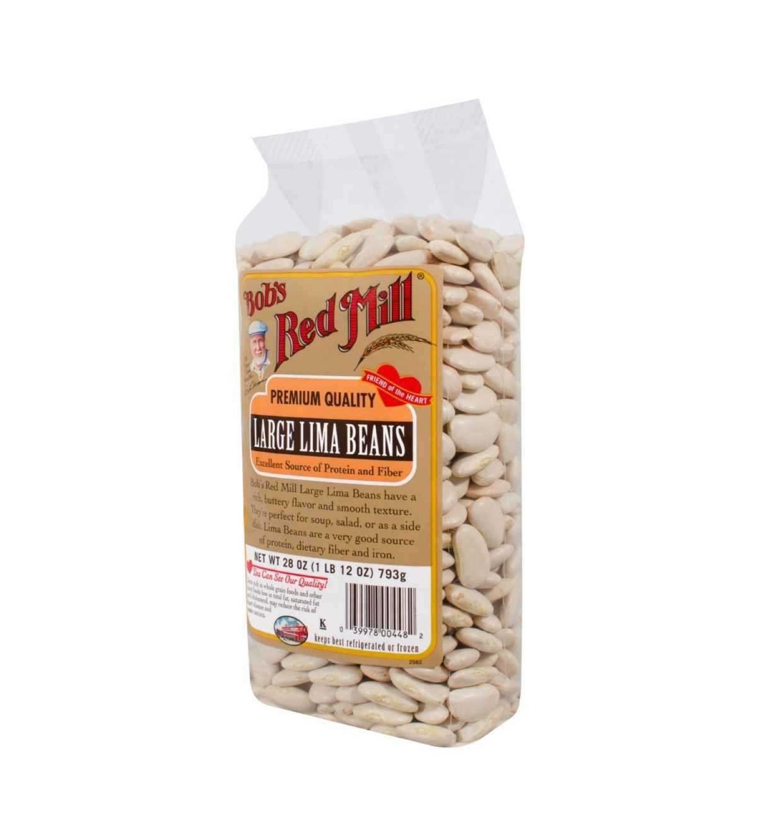 Bob's Red Mill Large Lima Beans, 28 Ounce (Pack of 4)