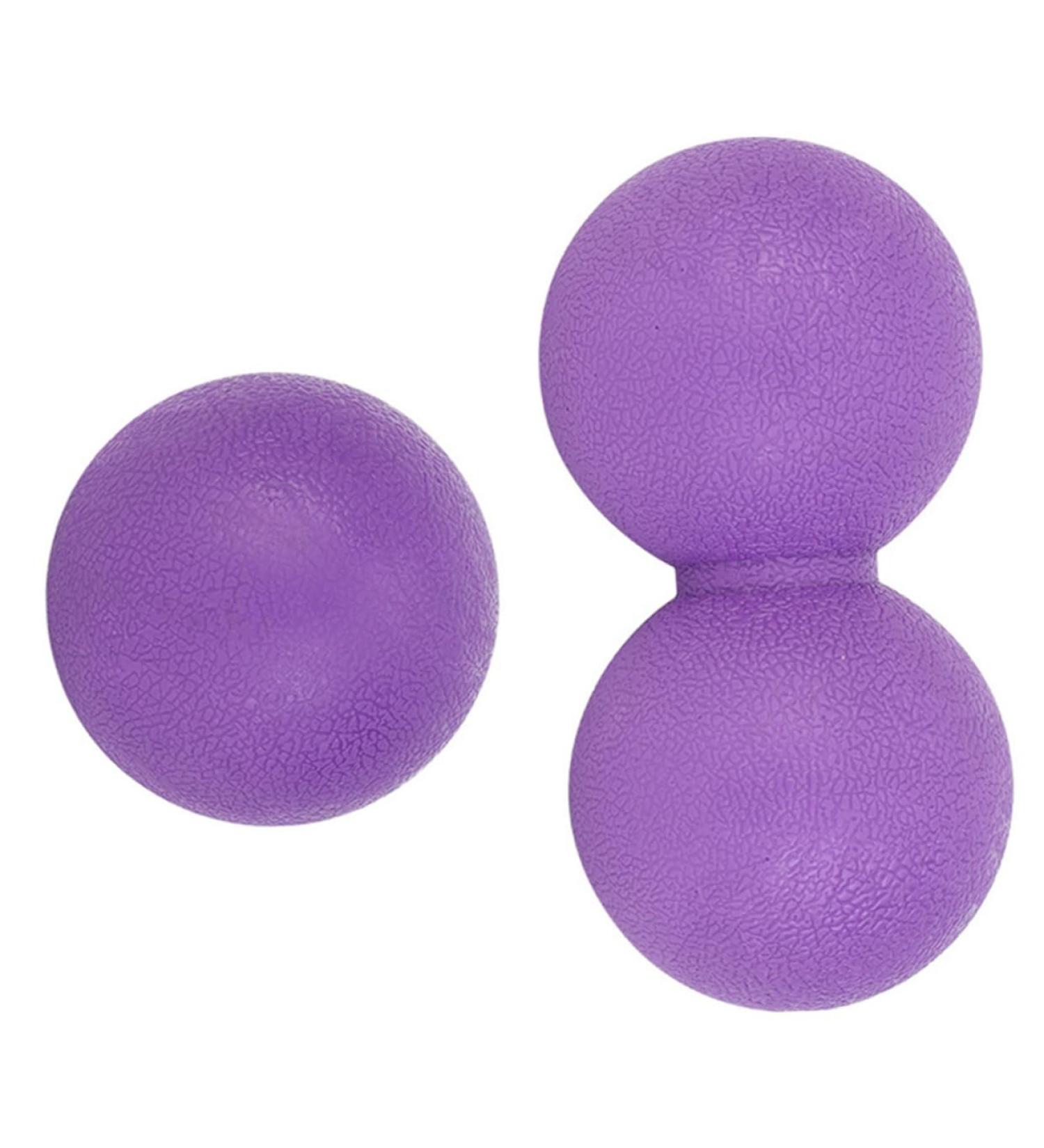 Magiclulu Yoga Ball Peanut Massager for Deep Tissue Relief | Back & Shoulder Muscle Relaxation | Home Fitness Equipment - Buy Online on GoSupps.com