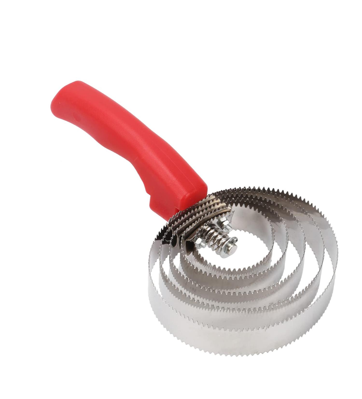 Stainless Steel Horse Curry Comb - Cattle Itching Brush for Horses Sheep & Cows | 5 Rings Horse Care Tool - Buy Online on GoSupps.com