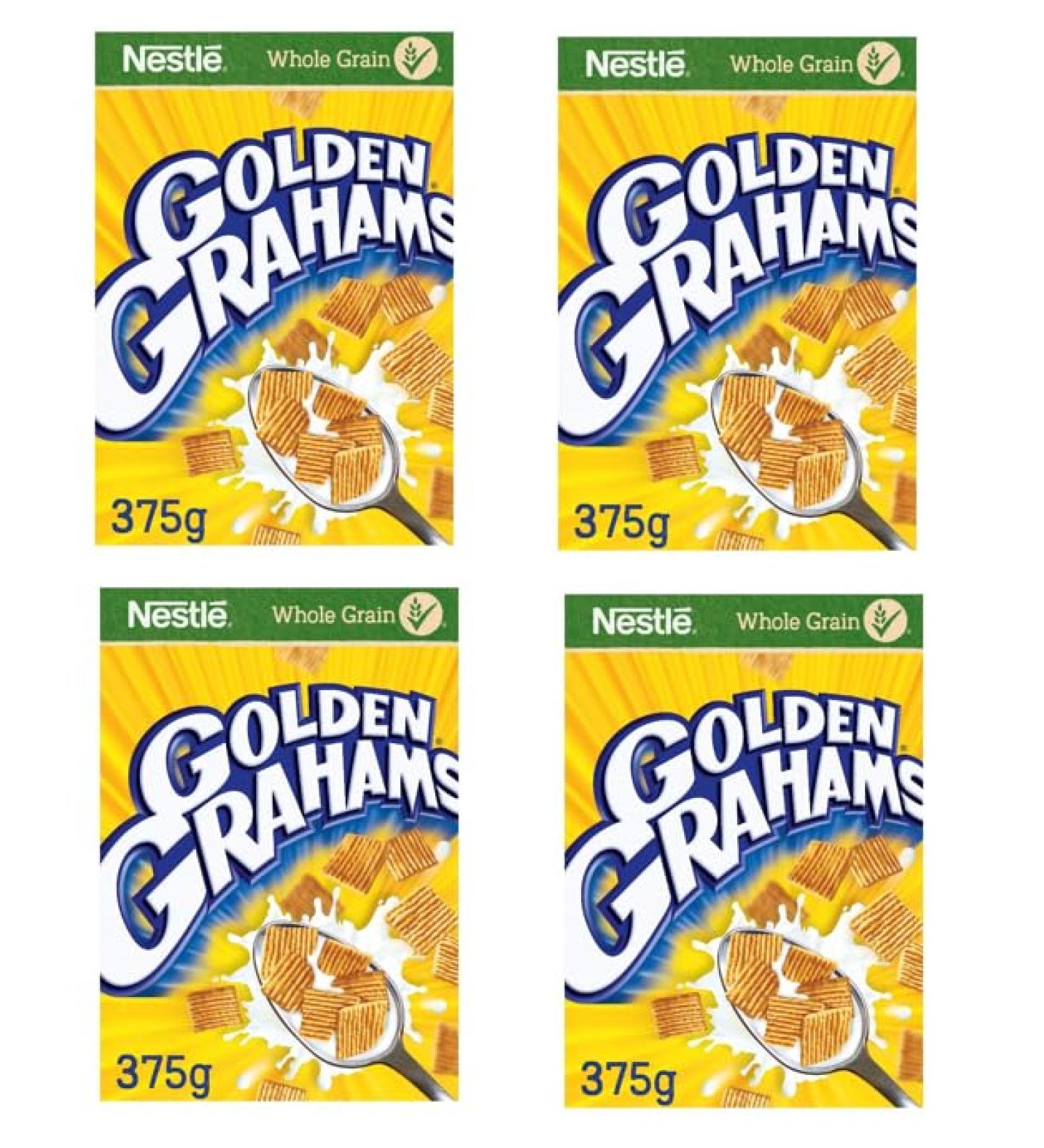 Nestl Golden Grahams Cereal 375g (Pack of 4) - Buy Online on GoSupps.com